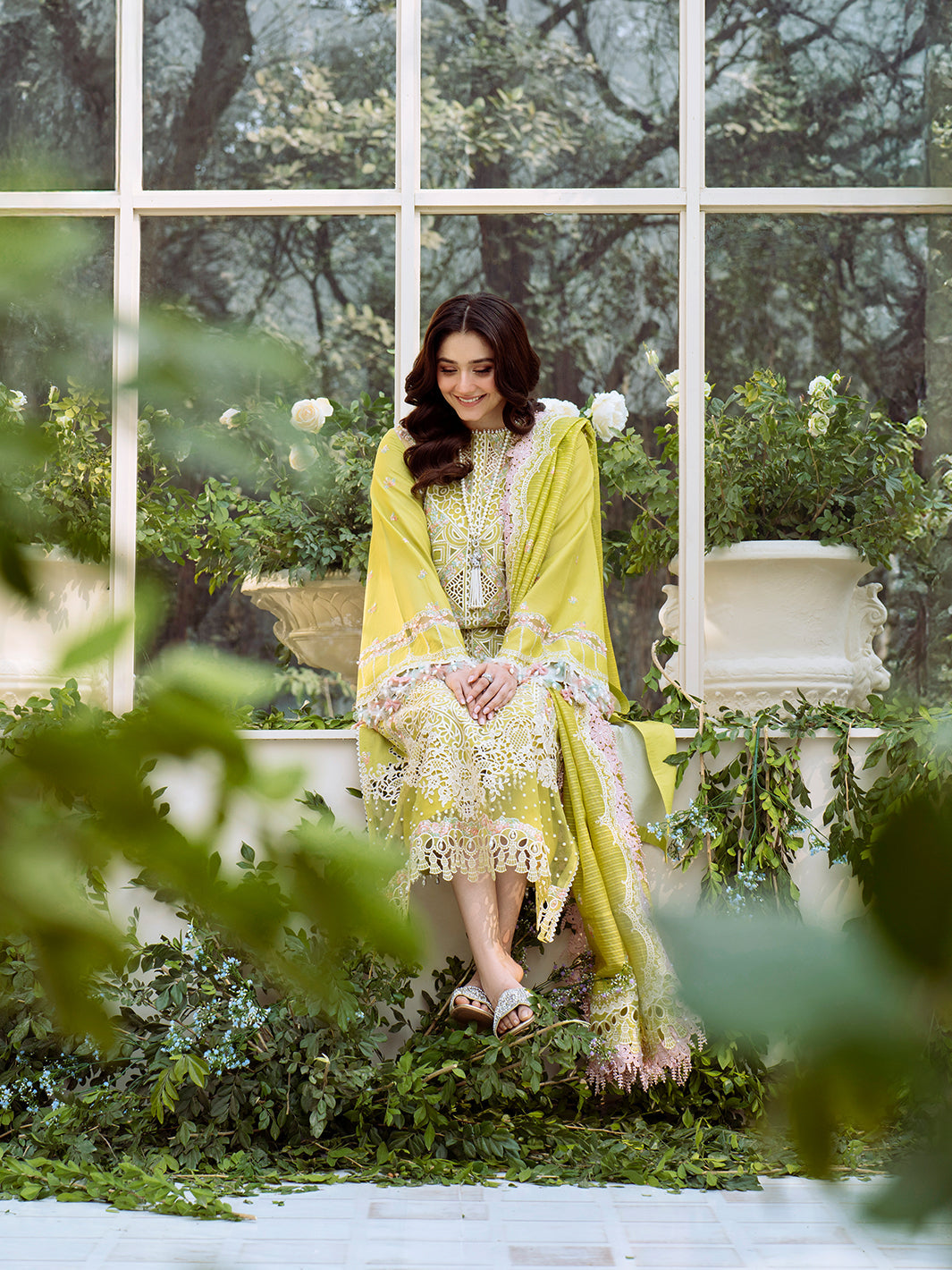 105 - A | BIN ILYAS LUXURY 3-PC LAWN Binilyas