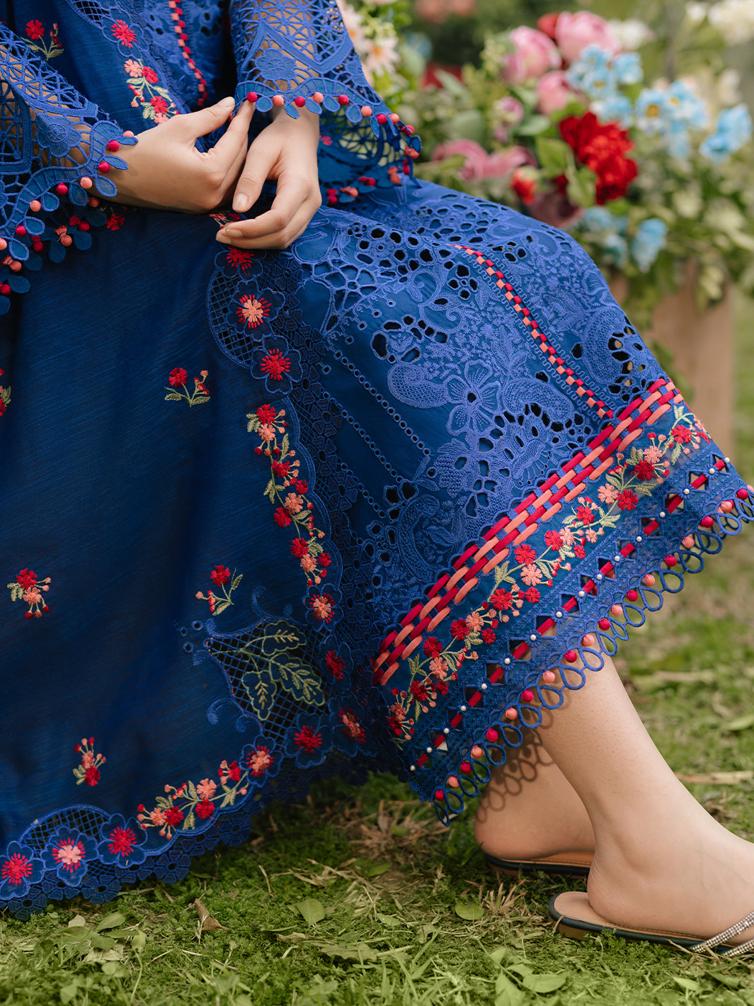 106 - B | BIN ILYAS LUXURY 3-PC LAWN Binilyas