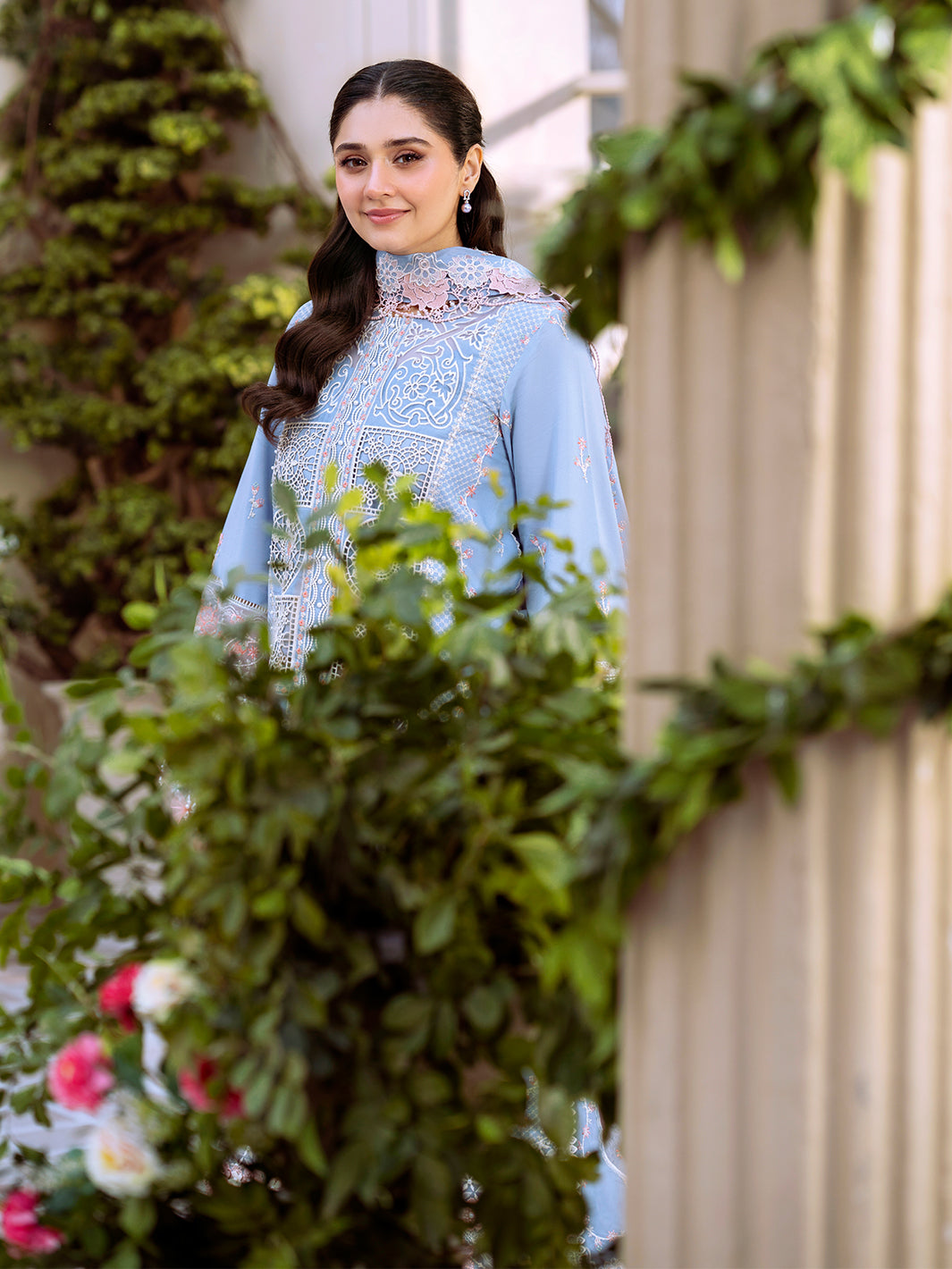 107 - A | BIN ILYAS LUXURY 3-PC LAWN Binilyas