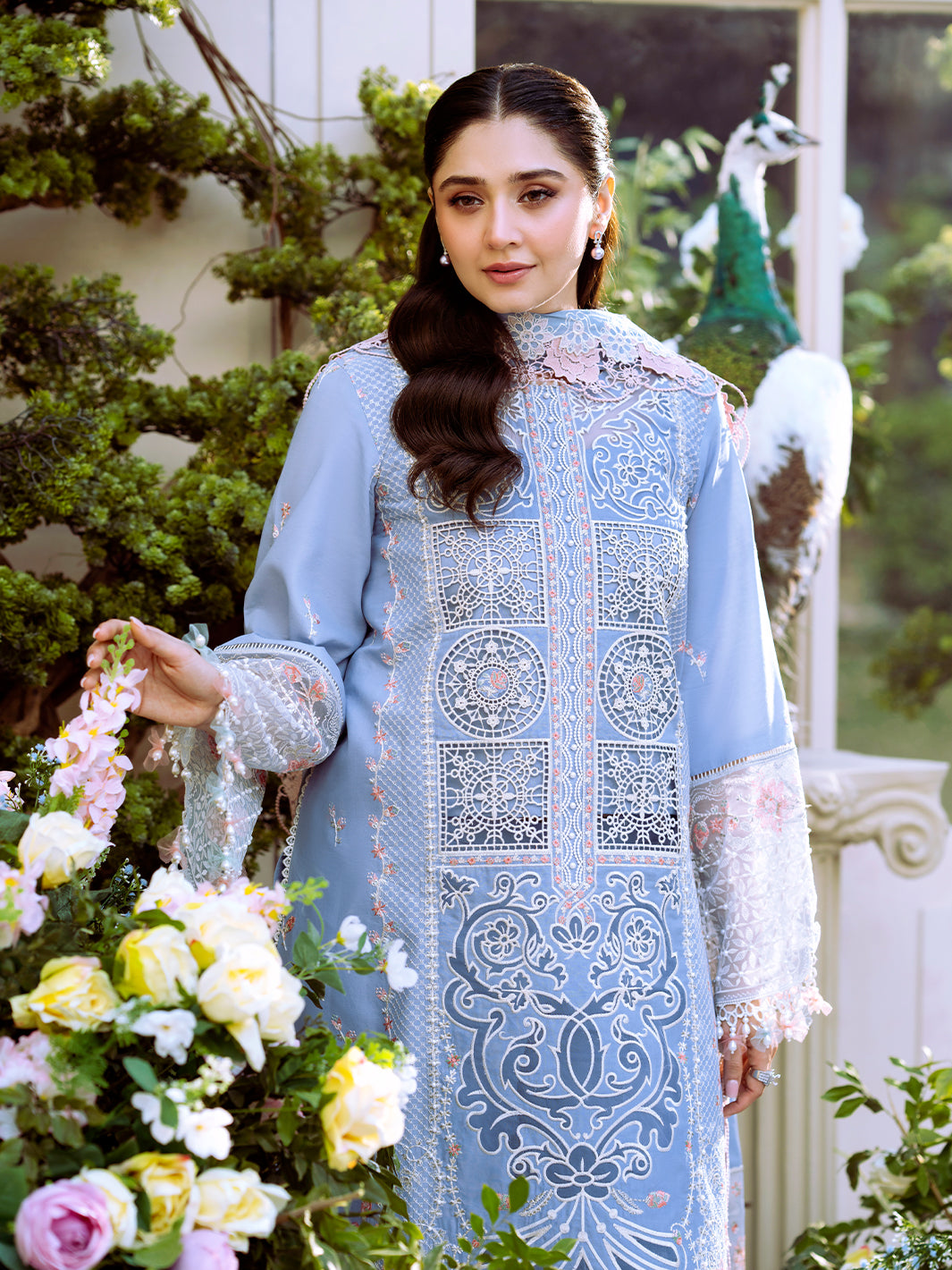 107 - A | BIN ILYAS LUXURY 3-PC LAWN Binilyas