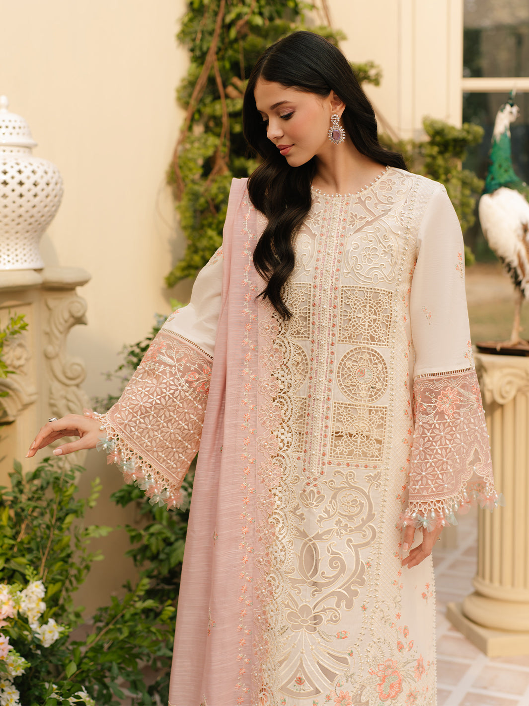 107 - B | BIN ILYAS LUXURY 3-PC LAWN Binilyas