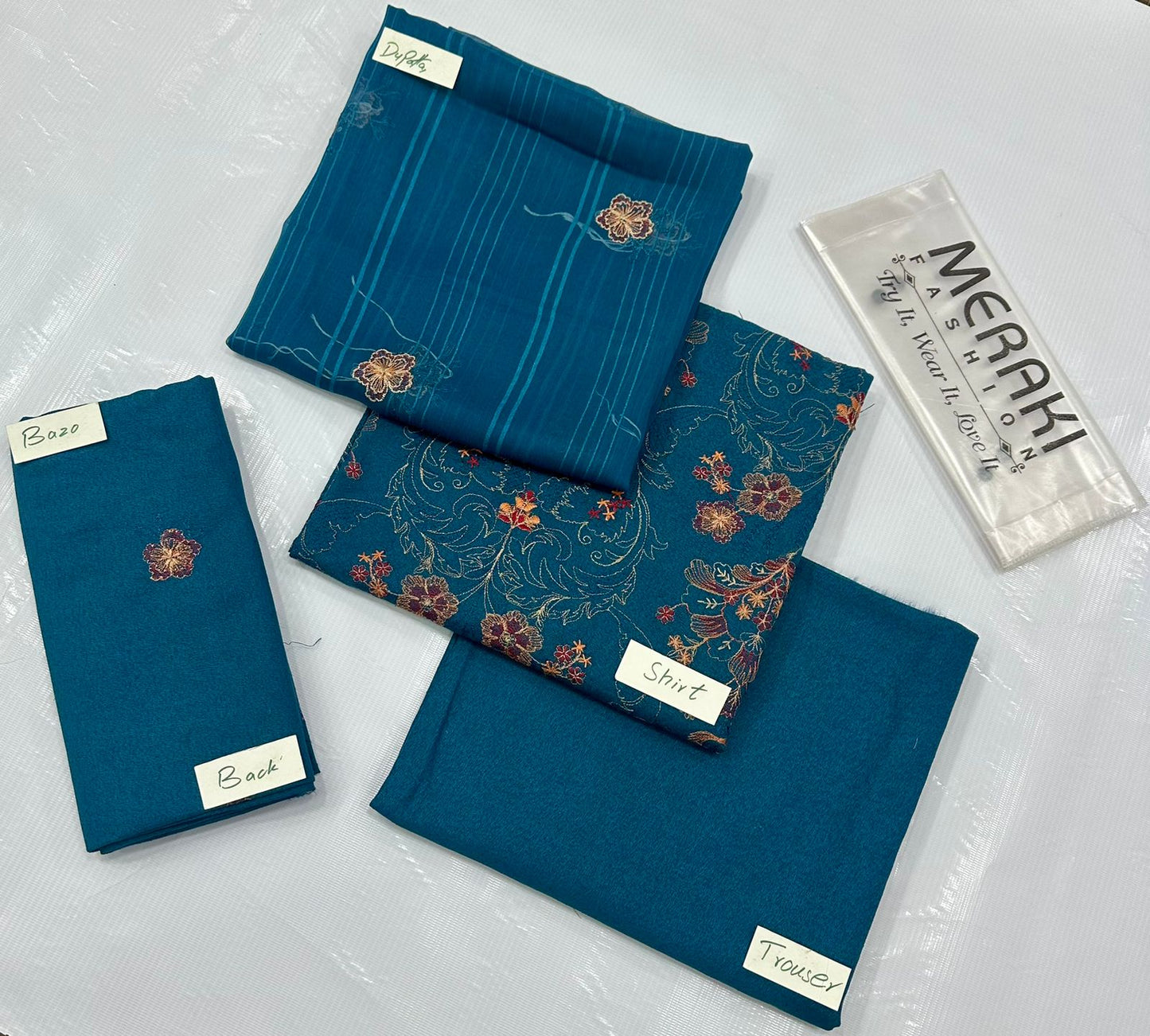 Bareeze Lawn Karande Embroidery (Set -Pack of 4 Suits )Category A Market Boy