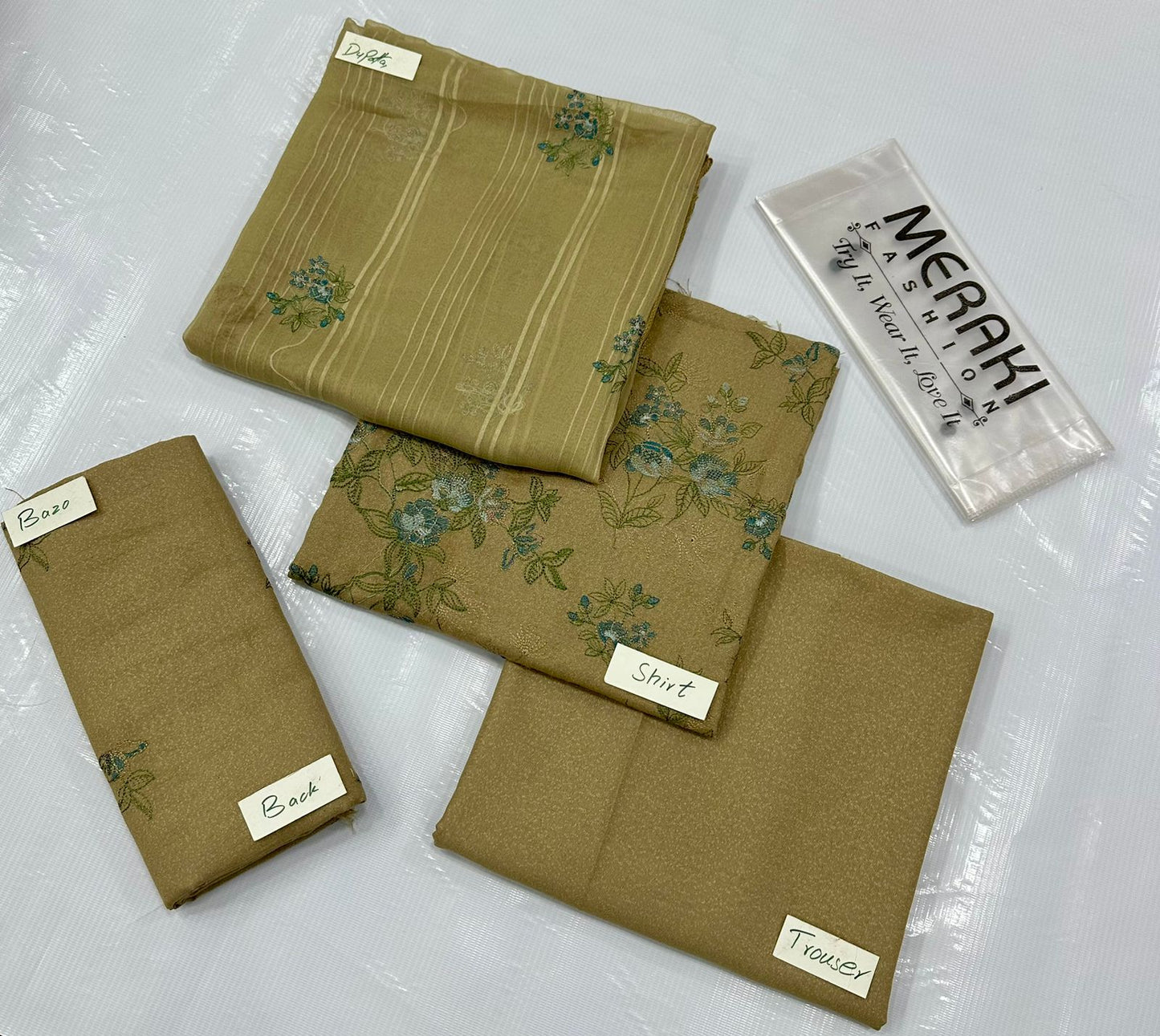 Bareeze Lawn Karande Embroidery (Set -Pack of 4 Suits )Category A Market Boy