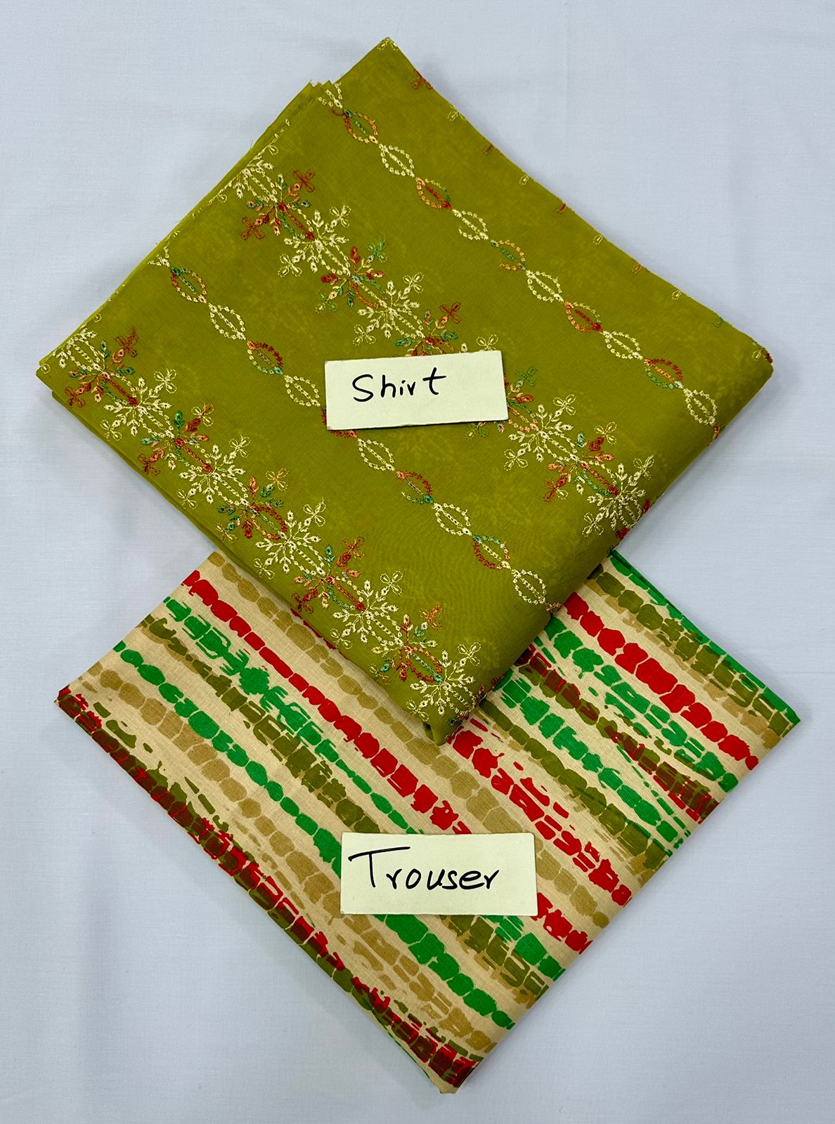 2 PIECE CHIKAN KARI LAWN VOL 2025 (Set -Pack of 4 Suits ) RANDAM Market Boy
