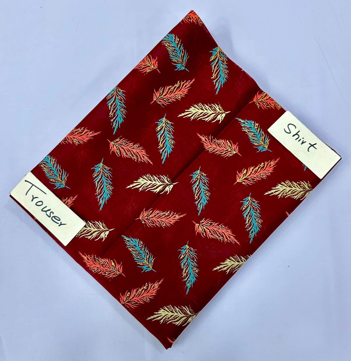 2 Piece Glitter Print Lawn (Set -Pack Of 6 Suits ) Random Market Boy