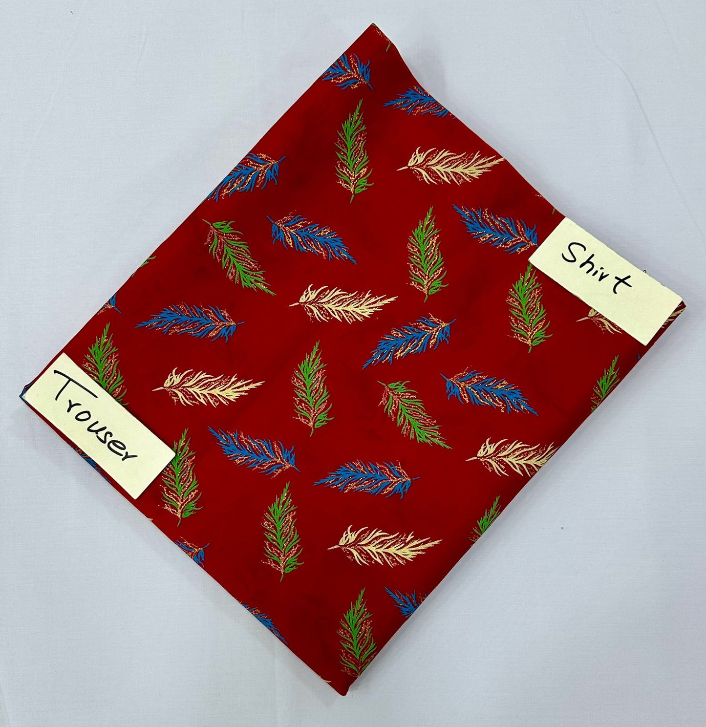2 Piece Glitter Print Lawn (Set -Pack Of 6 Suits ) Random Market Boy