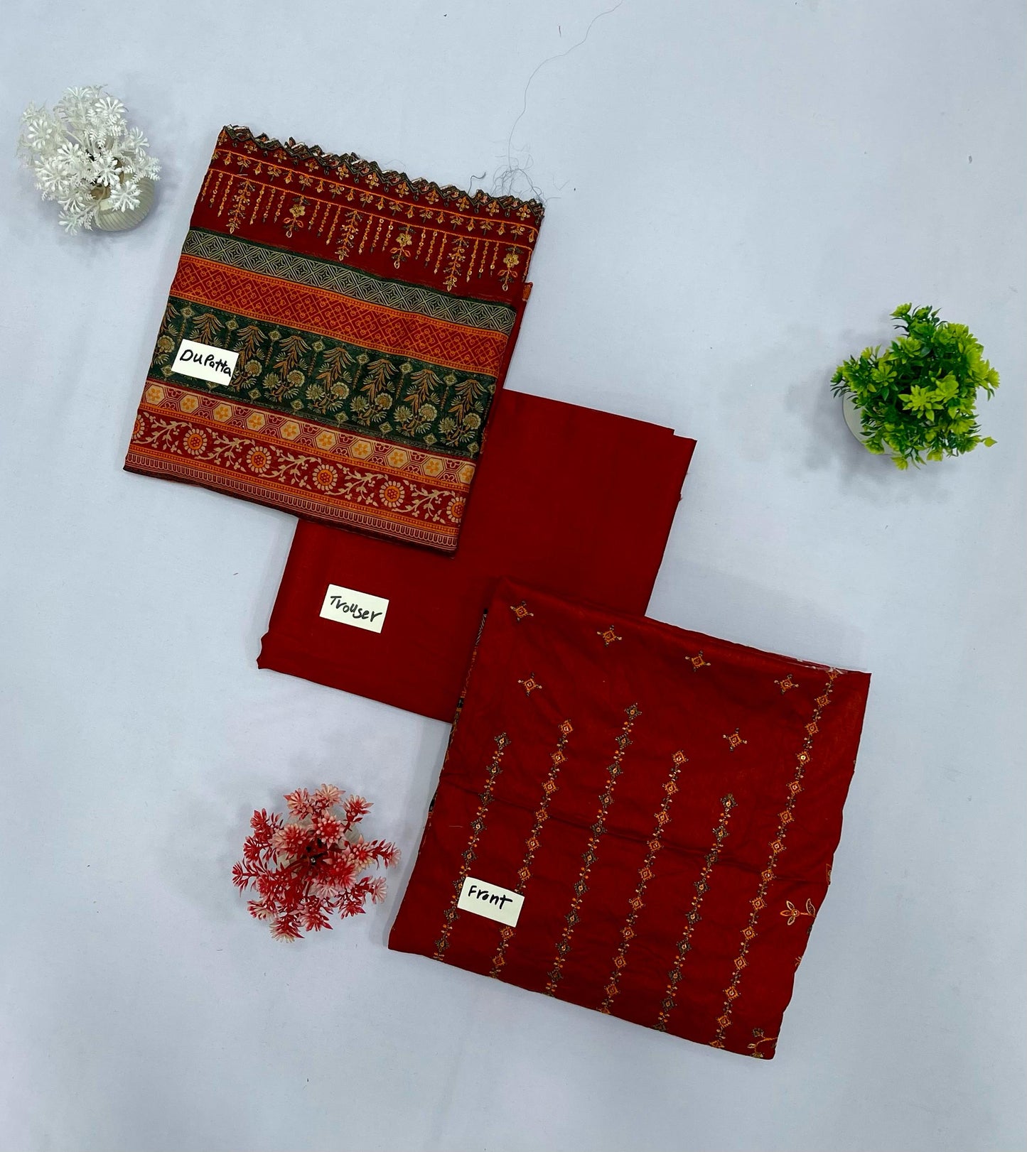 Bin Saeed Embroidered Lawn (Set -Pack Of 7 Suits ) Category A Market Boy