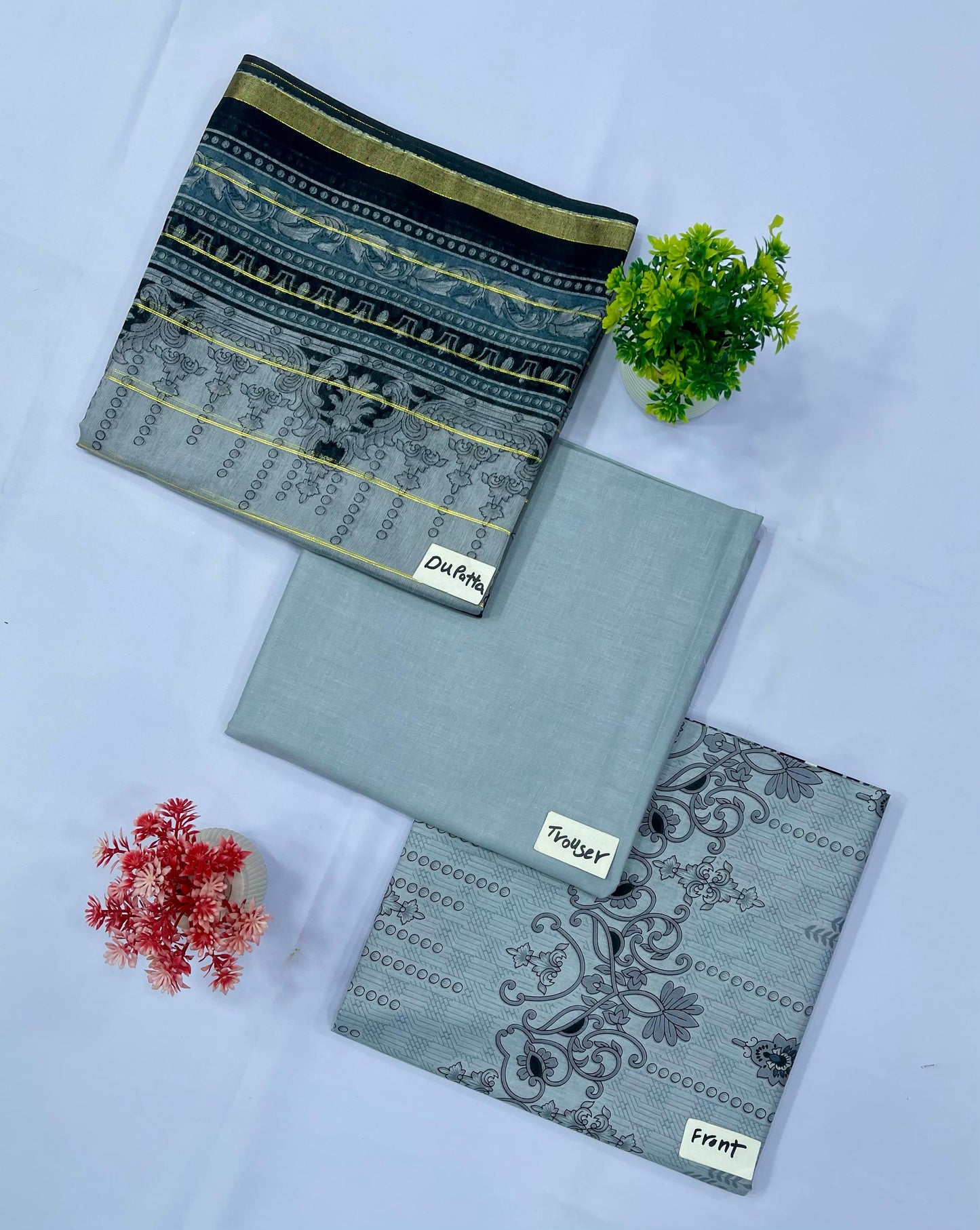 Awami Arrange Lawn 3-PC 90/70(Set -Pack Of 9 Suits ) Category B Market Boy