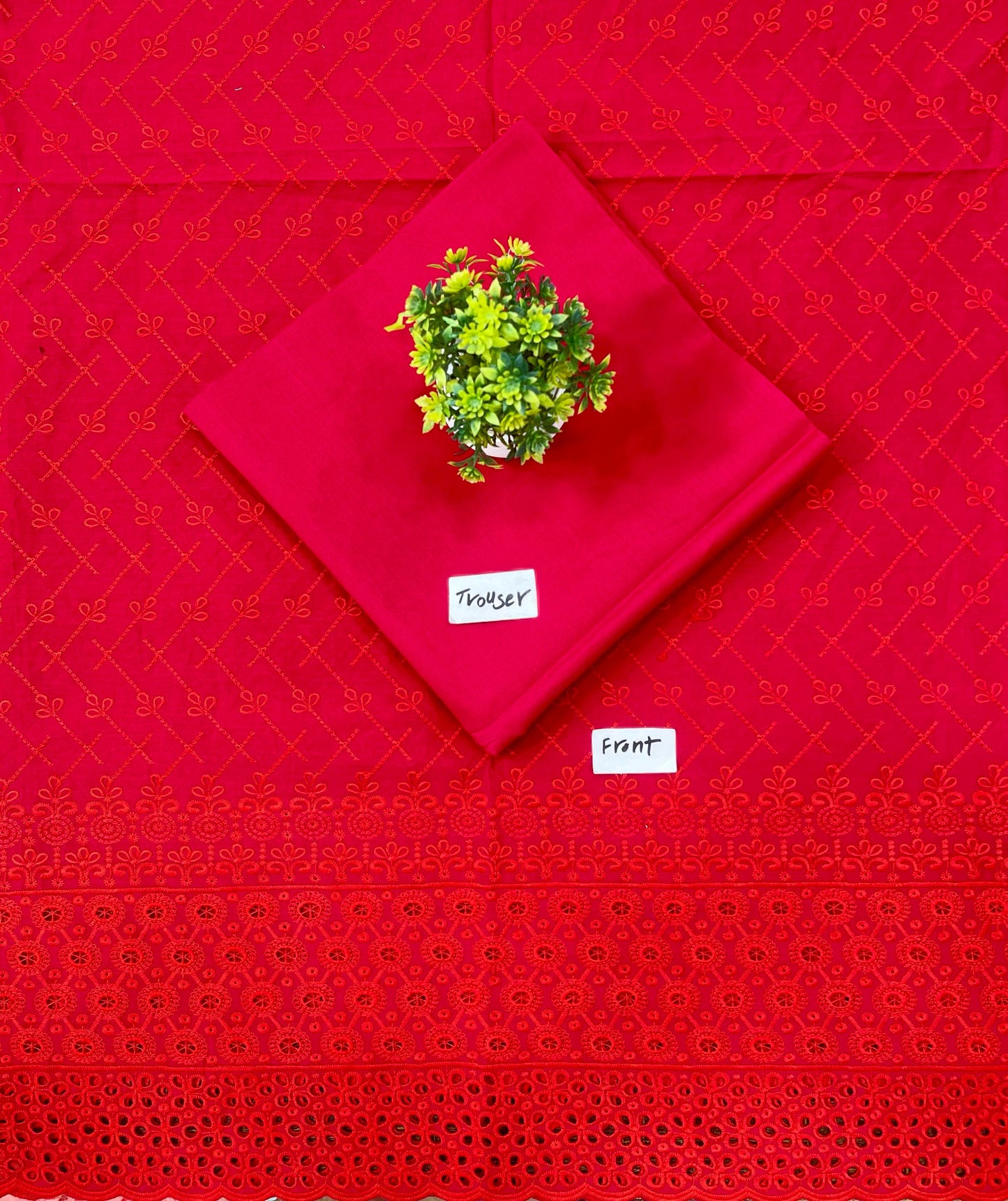 DAMAN BORING SHIFFLI CHIKAN KARI LAWN (Set -Pack Of 4 Suits ) Category A Market Boy