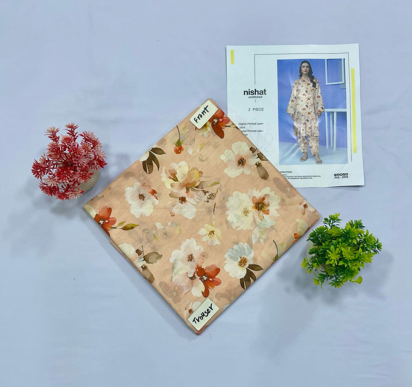 NISHAT ALL OVER DIGITAL PRINT LAWN(Set -Pack Of 9 Suits )Category A Market Boy