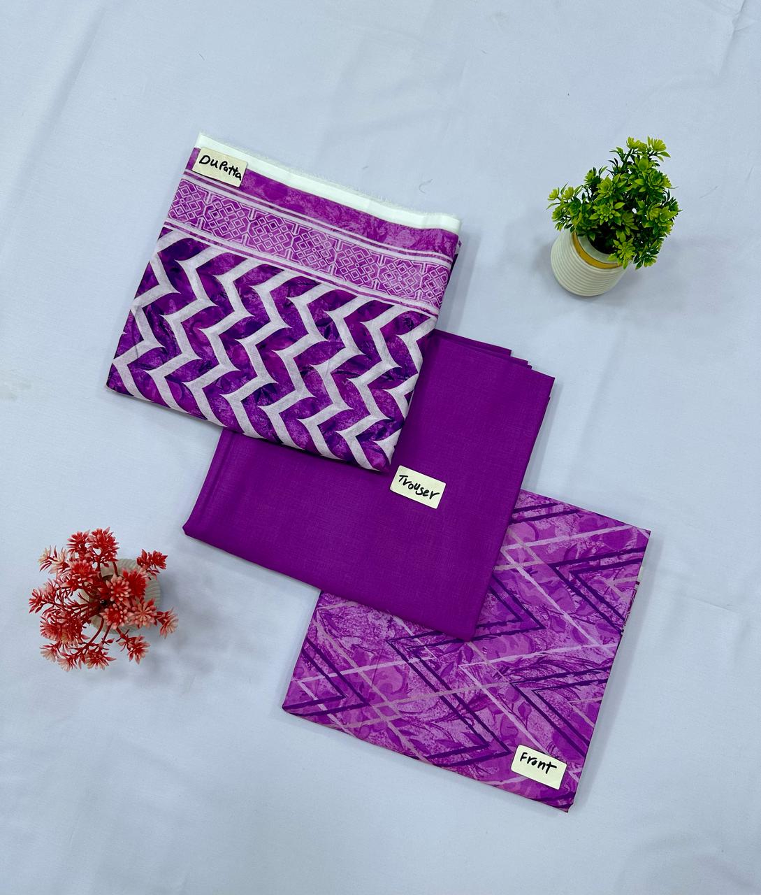 RIWAYAT PRINTED LAWN (Set -Pack Of 7 Suits ) Category B Market Boy