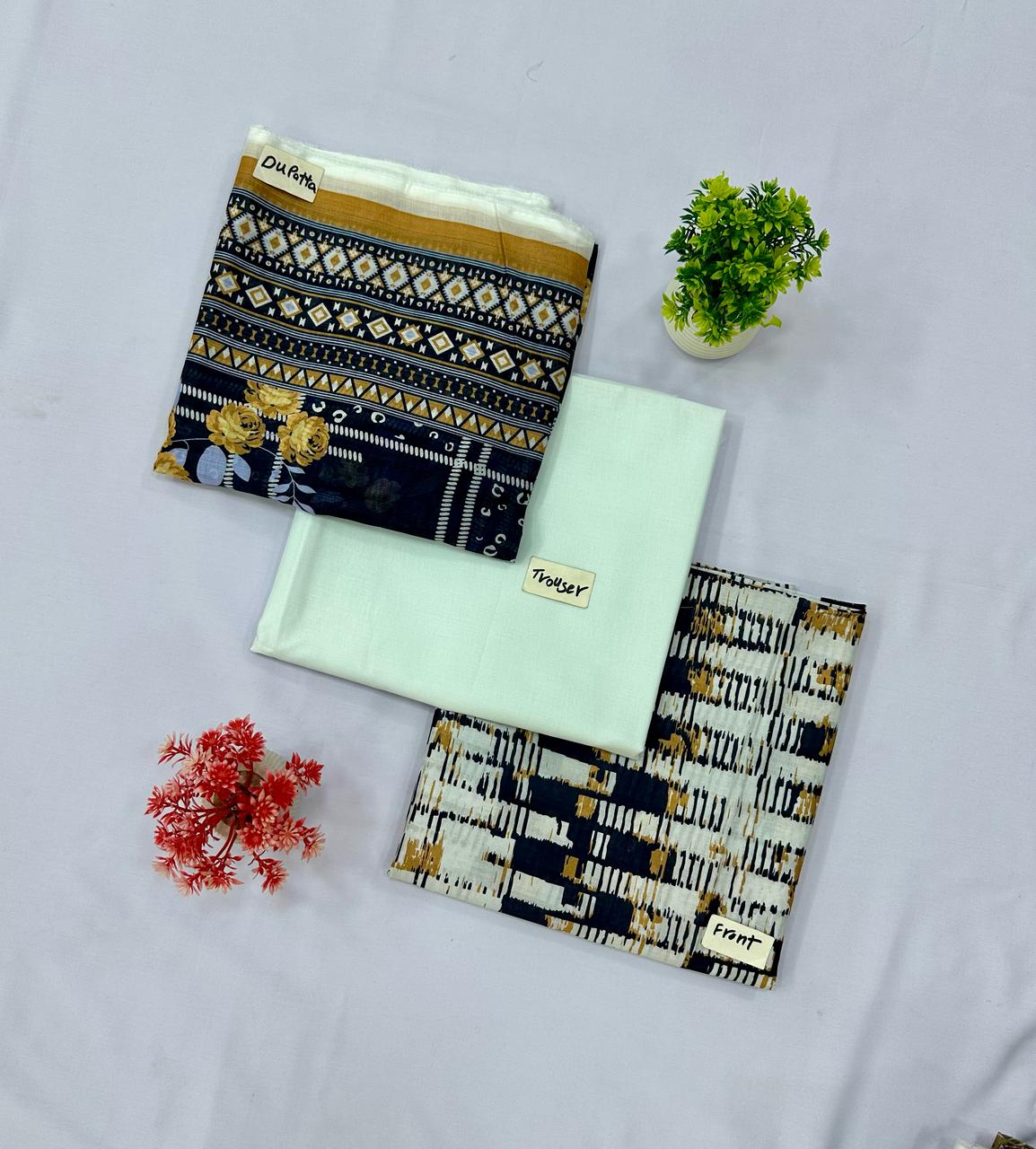 RIWAYAT PRINTED LAWN (Set -Pack Of 7 Suits ) Category B Market Boy