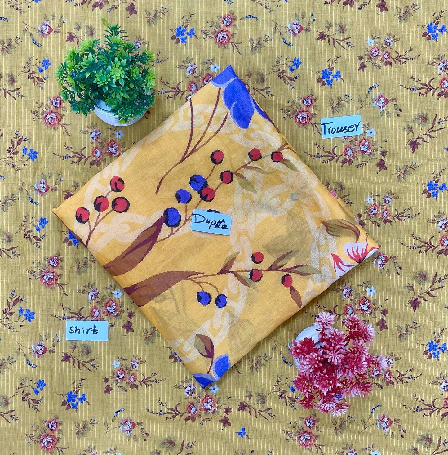 MULDEEP ORIGINAL BRAND BANA DURA ALL OVER 5 SUITS B Market Boy