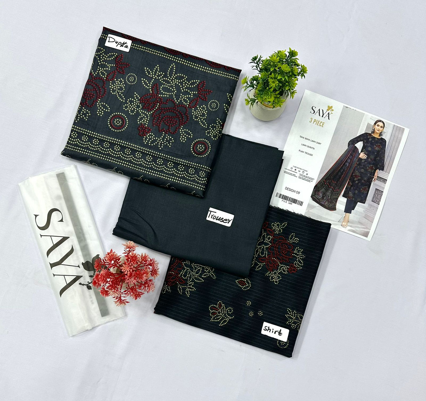 SAYA TANA DURYA LAWN 5 SUITS A