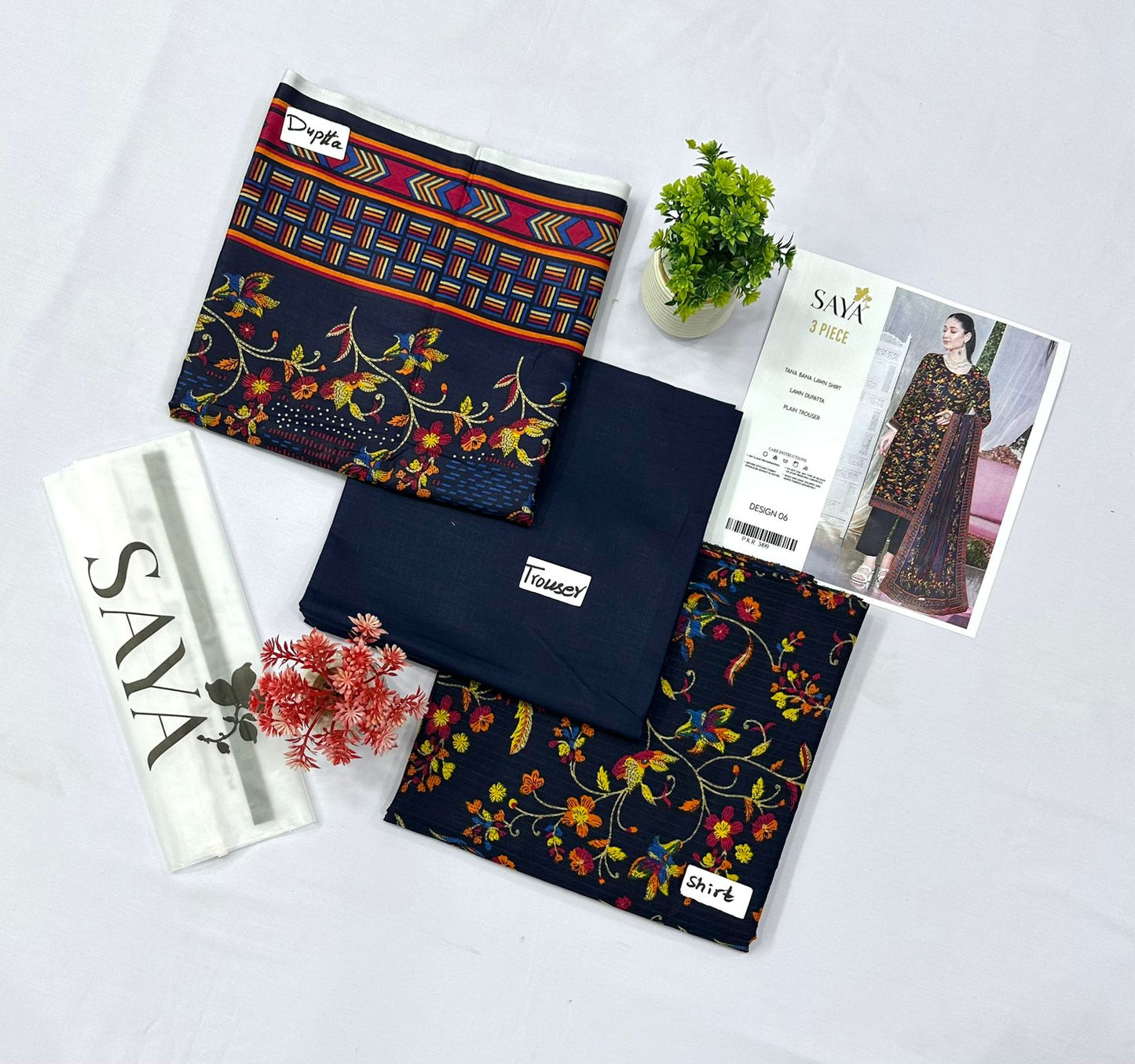 SAYA TANA DURYA LAWN 5 SUITS A