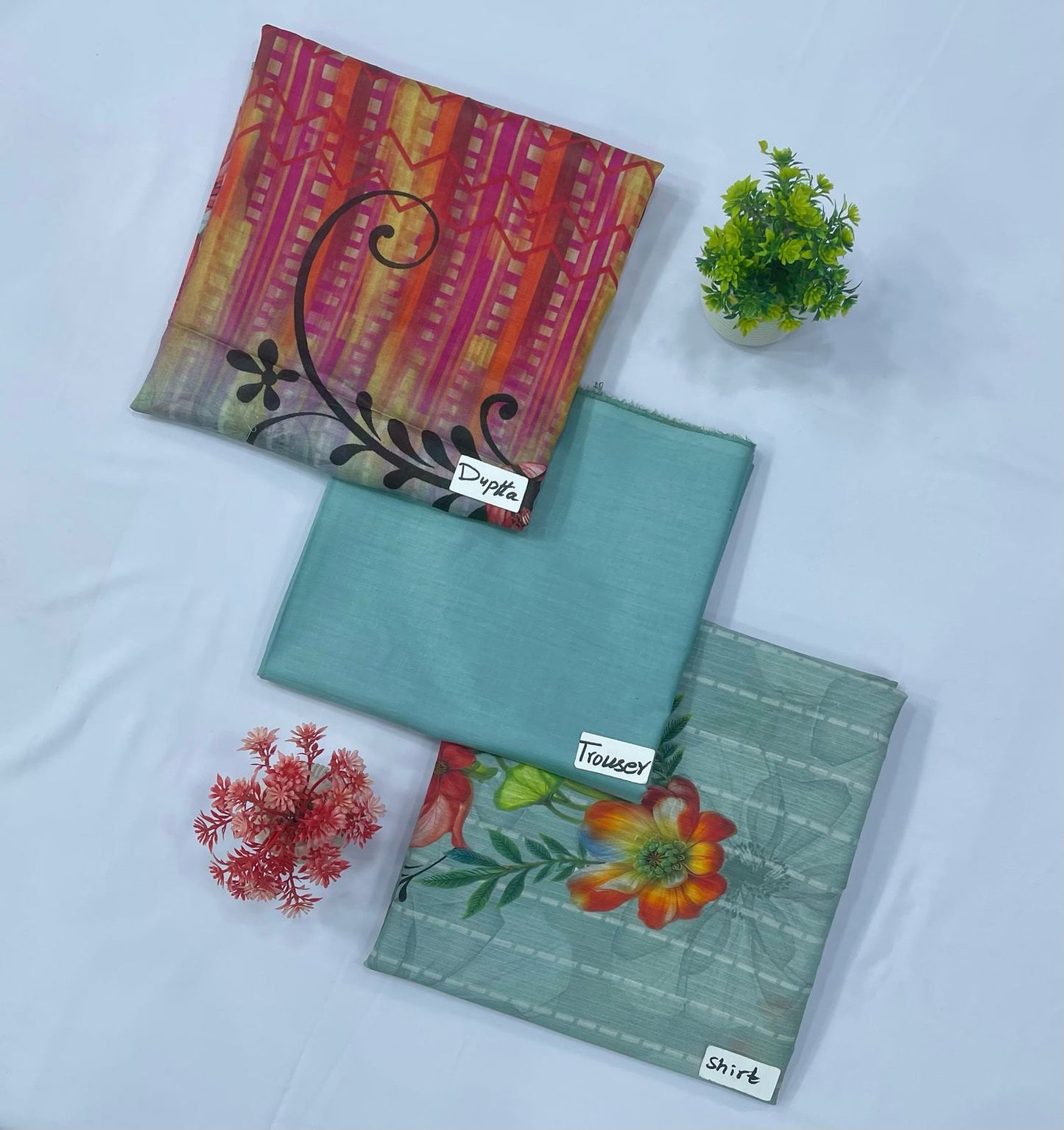 BOLD PRINTS DURYA VOILE DUPATTA 3PC LAWN 12 SUITS