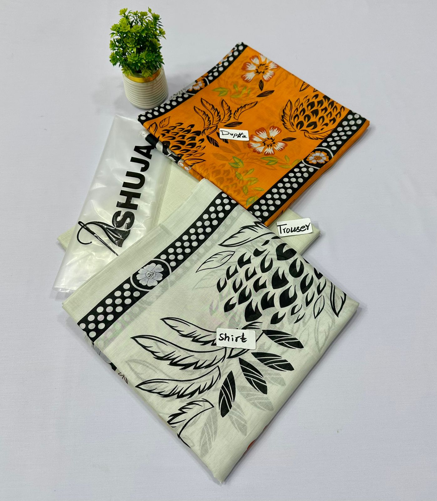 Shuja Brand 3PC Lawn 10 Suits