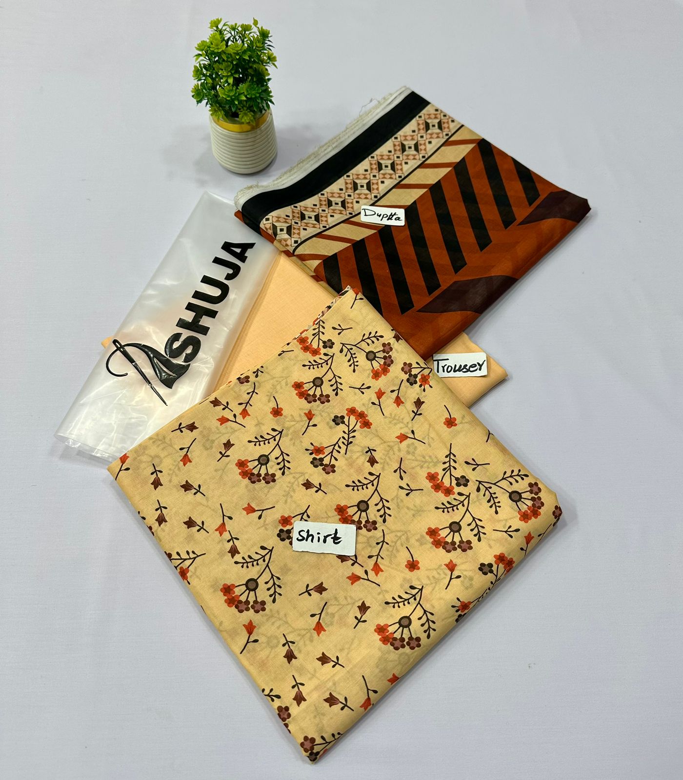 Shuja Brand 3PC Lawn 10 Suits