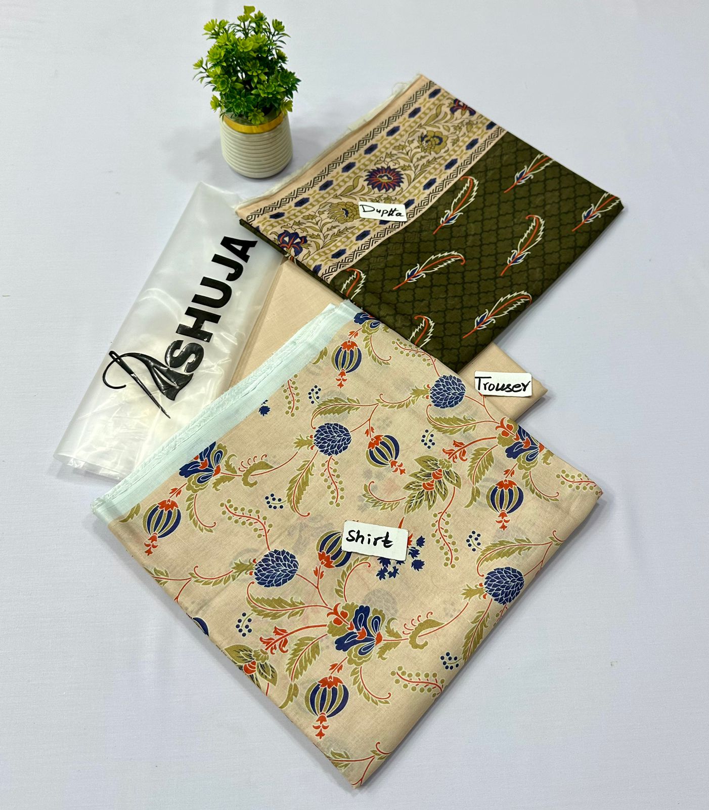 Shuja Brand 3PC Lawn 10 Suits