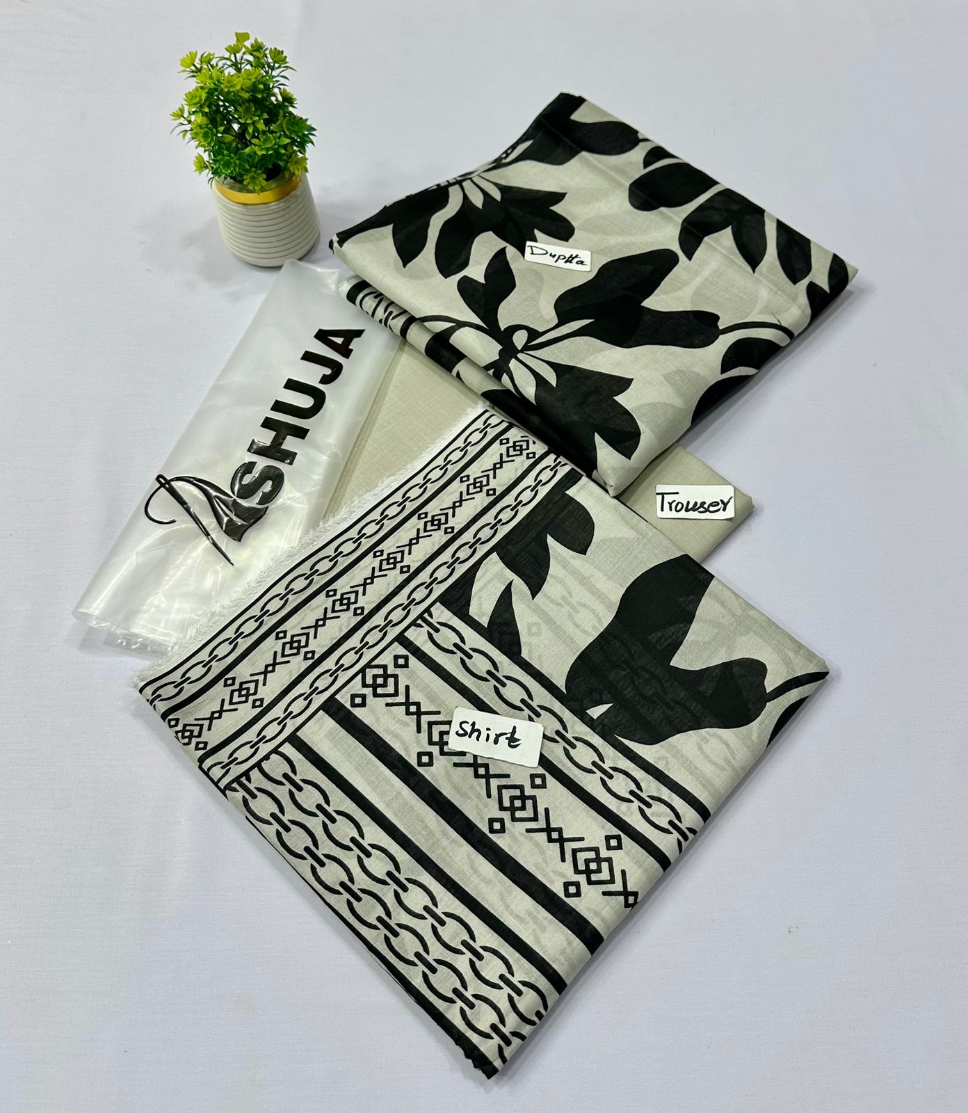 Shuja Brand 3PC Lawn 10 Suits