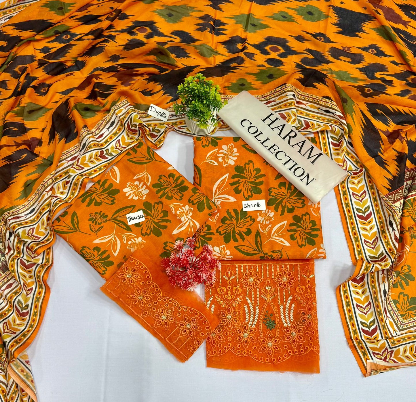 ORIGINAL BRAND HARAM COLLECTION 3PC DIGITAL PRINT LAWN 10 SUITS