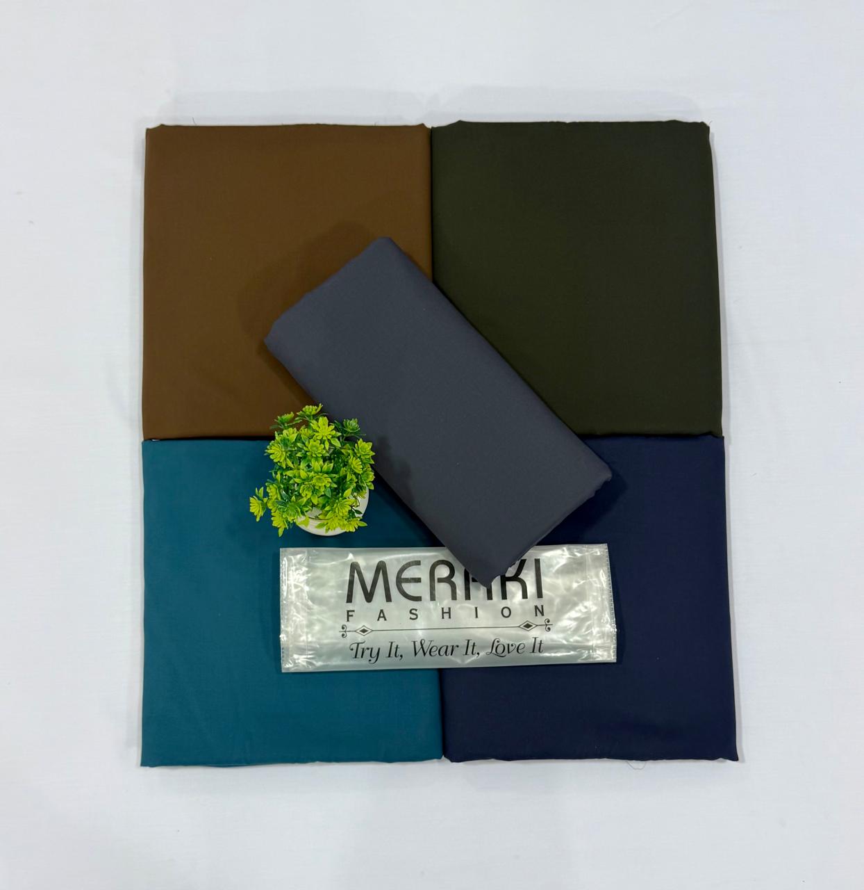 GENT’S PARIMIUM WASH & WEAR 5 SUITS A