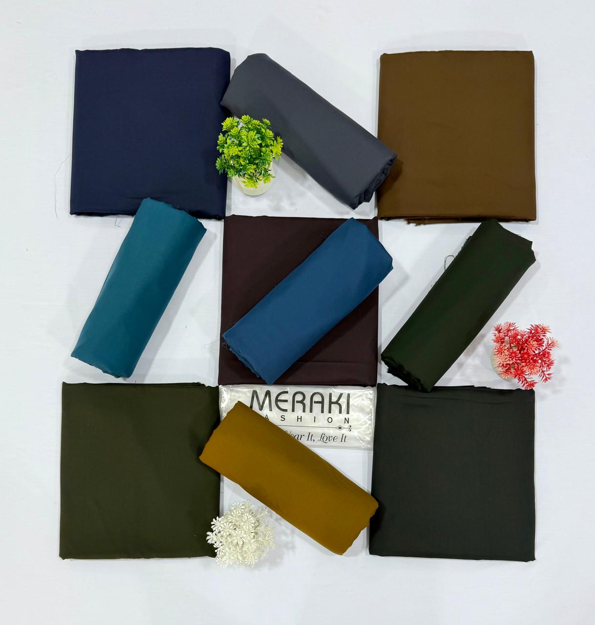 GENT’S PARIMIUM WASH & WEAR 10 SUITS