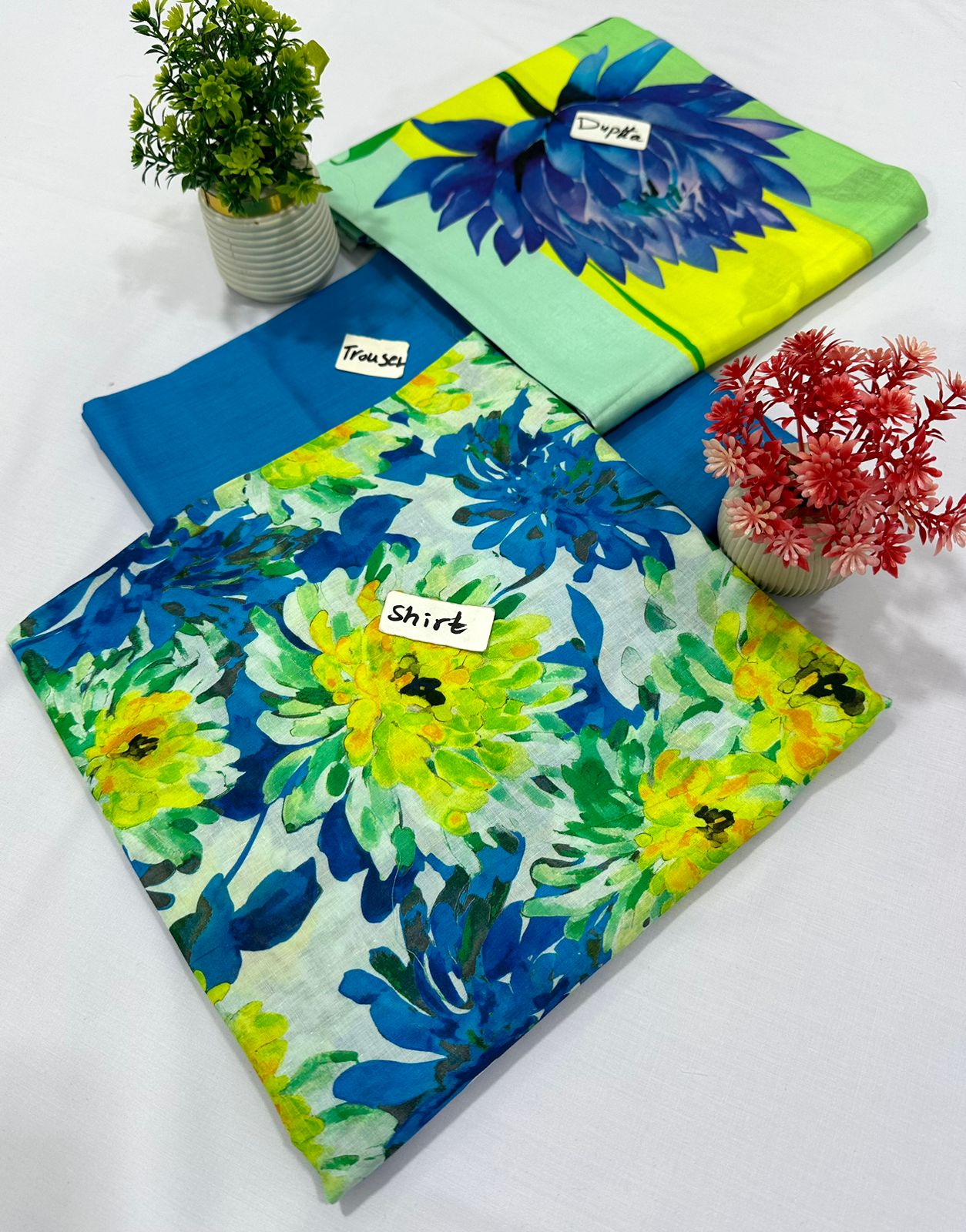 ORIGINAL BRAND ALKARAM 3 PC DIGITAL PRINT LAWN 5 SUITS