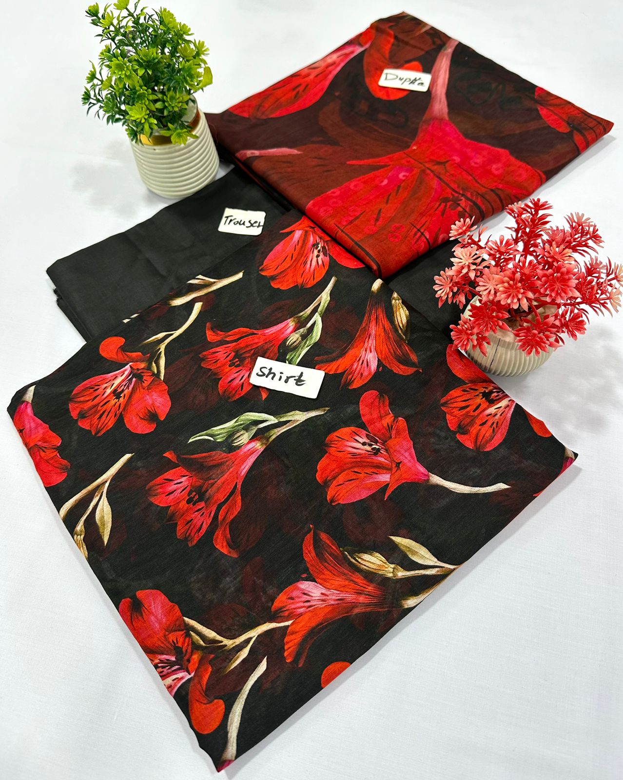 ORIGINAL BRAND ALKARAM 3 PC DIGITAL PRINT LAWN 5 SUITS