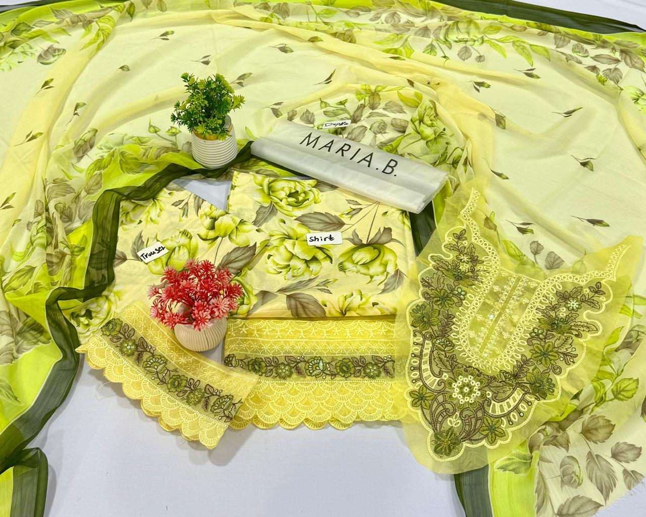 Mix Brand MARIA.B | ETHNIC | SAPPHIRE | 3 Pc Lawn 10 Suits