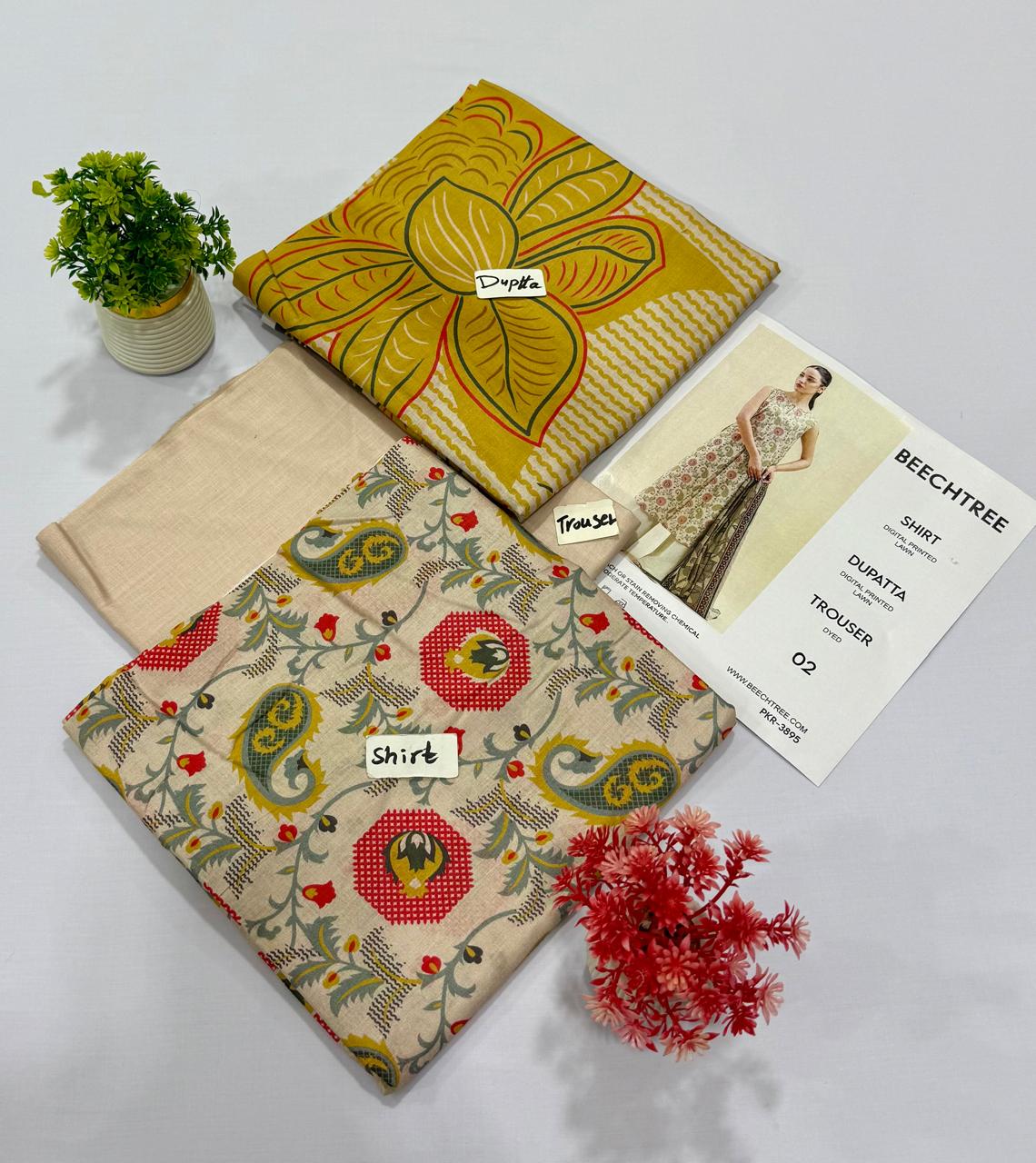 BEECHTREE DIGITAL PRINT LAWN 5 SUITS A