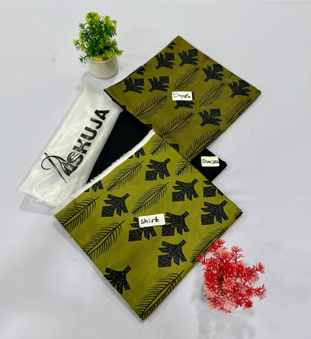 Shuja Brand Original 3PC Lawn 10 Suits