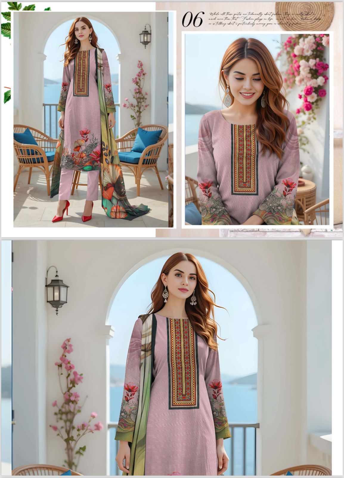 ORIGINAL BRAND BIN NOOR 3PC LAWN 10 SUITS