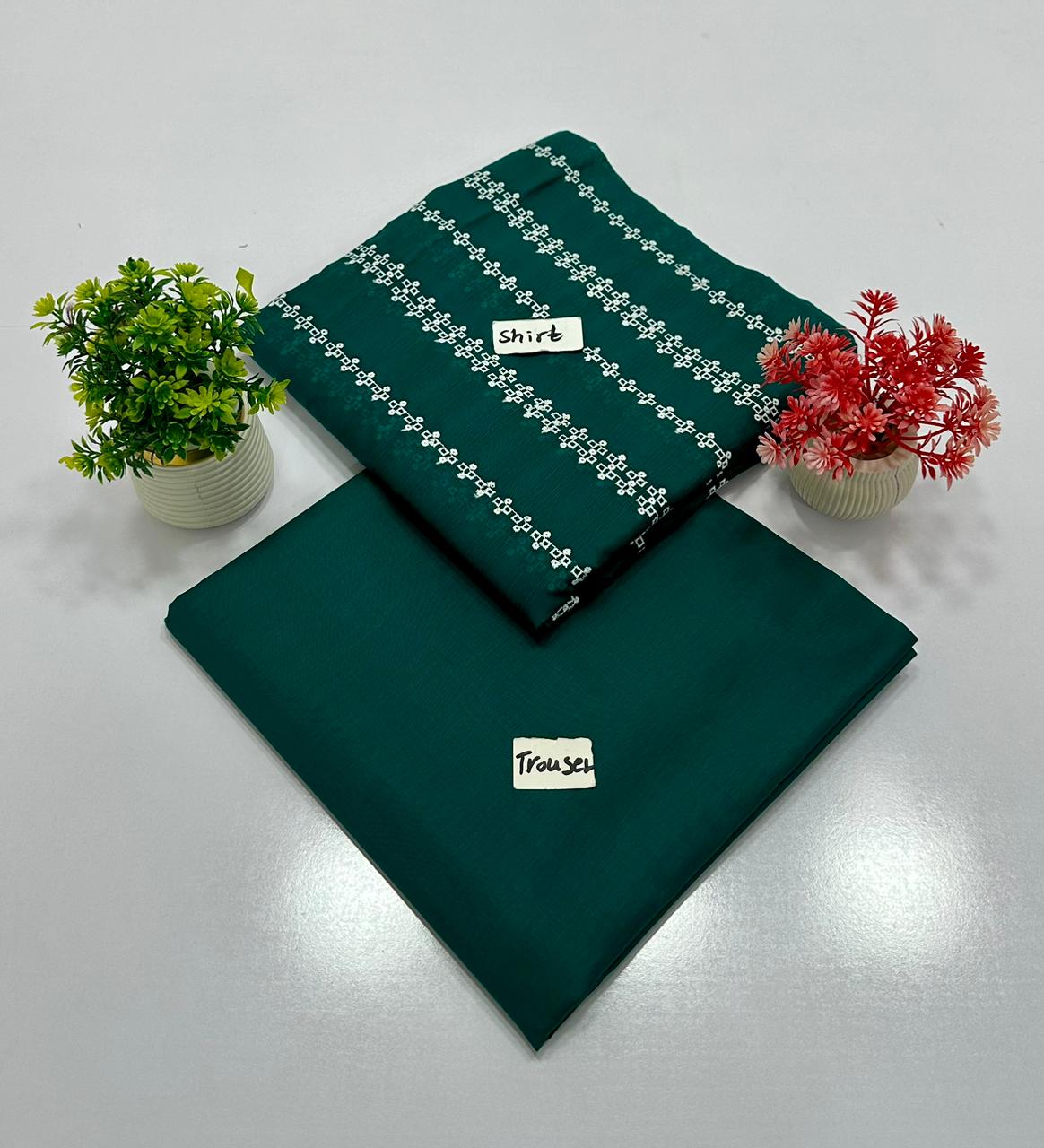 Bana Dora 2 Pc Chiken Kari Lawn 8 Suits B