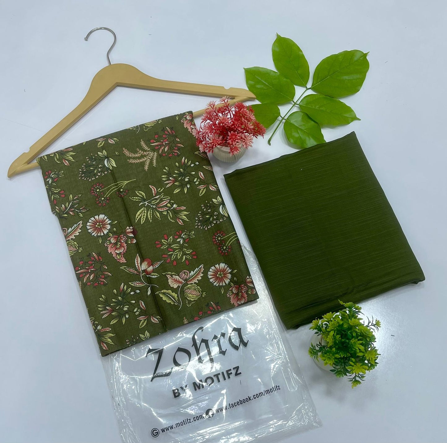 ZOHRA by Motifz 2PC Khaddar 10 Suit B