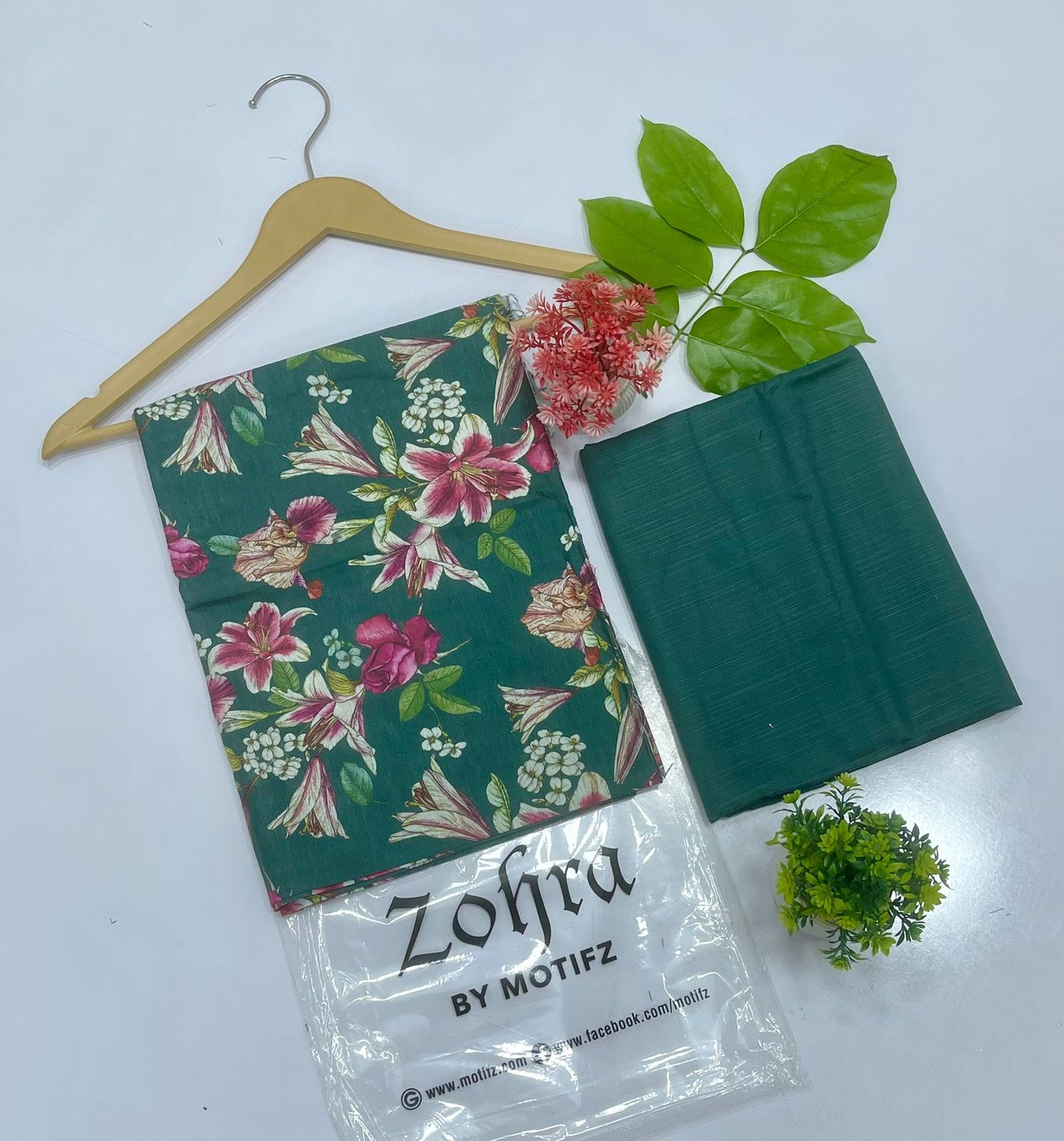 ZOHRA by Motifz 2PC Khaddar 10 Suit B