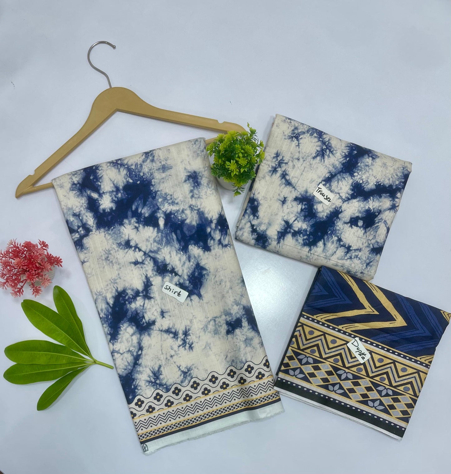 Maria B | IZNIK | Sapphire | NUREH Khaddar Premium 3 Piece Suits – Hit Codes 12 Suits