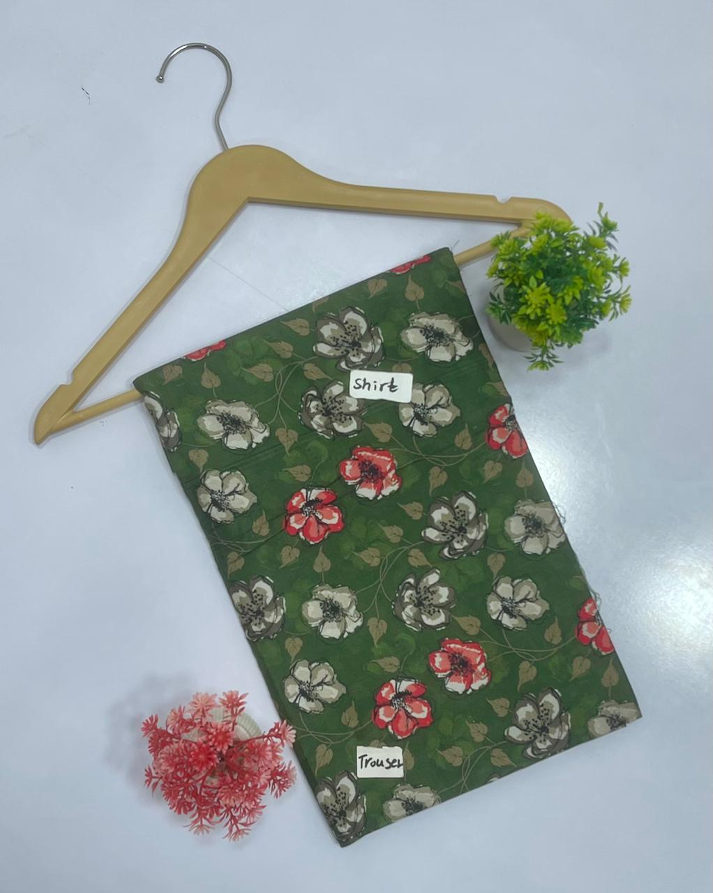 Heer Collection 2 pc Digital Printed Linen 10 Suits B