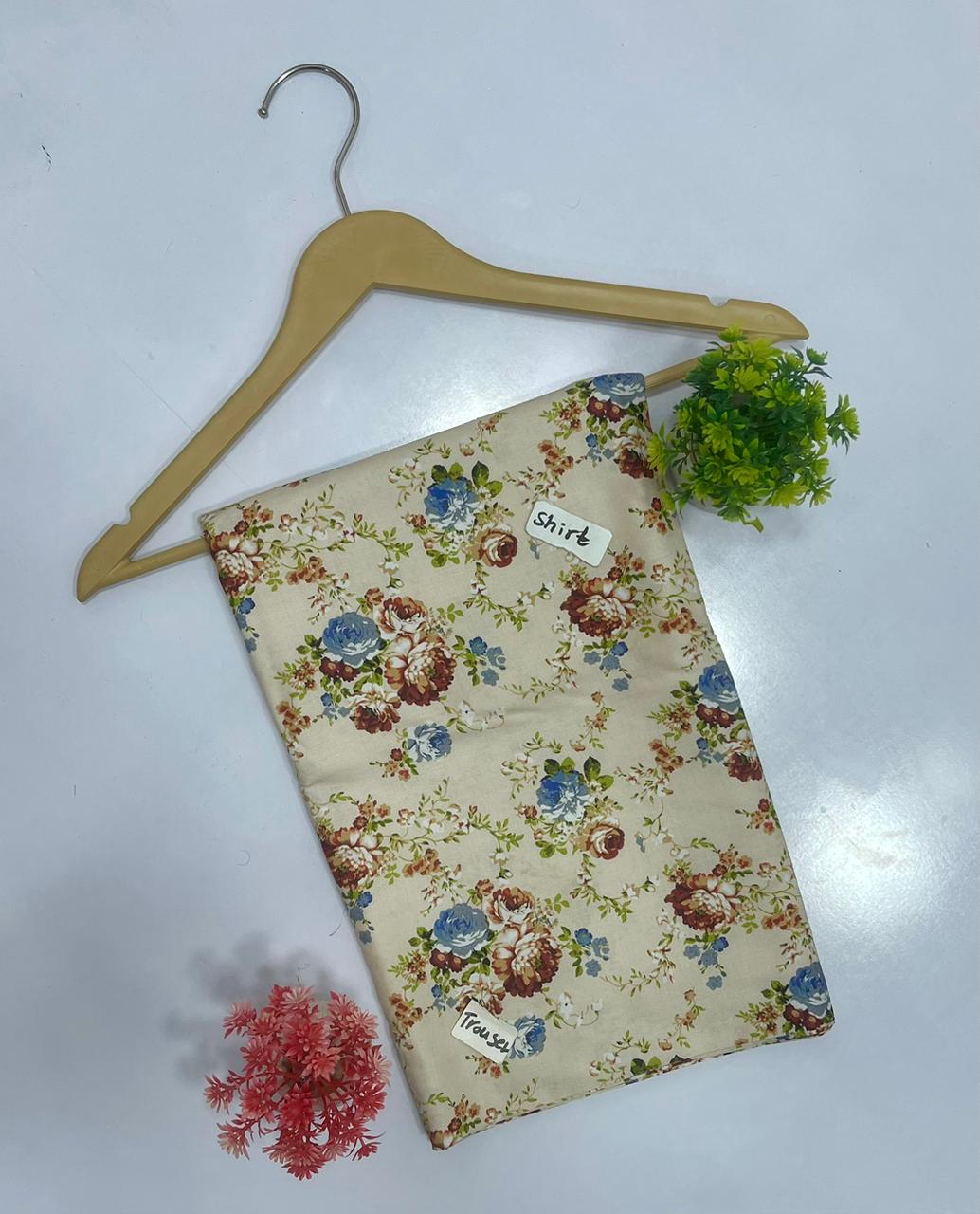 Heer Collection 2 pc Digital Printed Linen 5 Suits