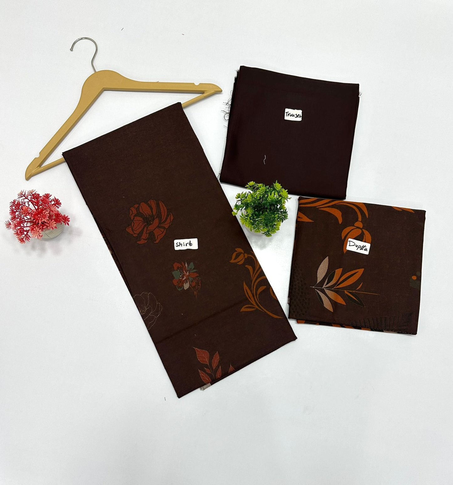 Original Brand Crown Peach Wool 3 Pc 5 Suits A
