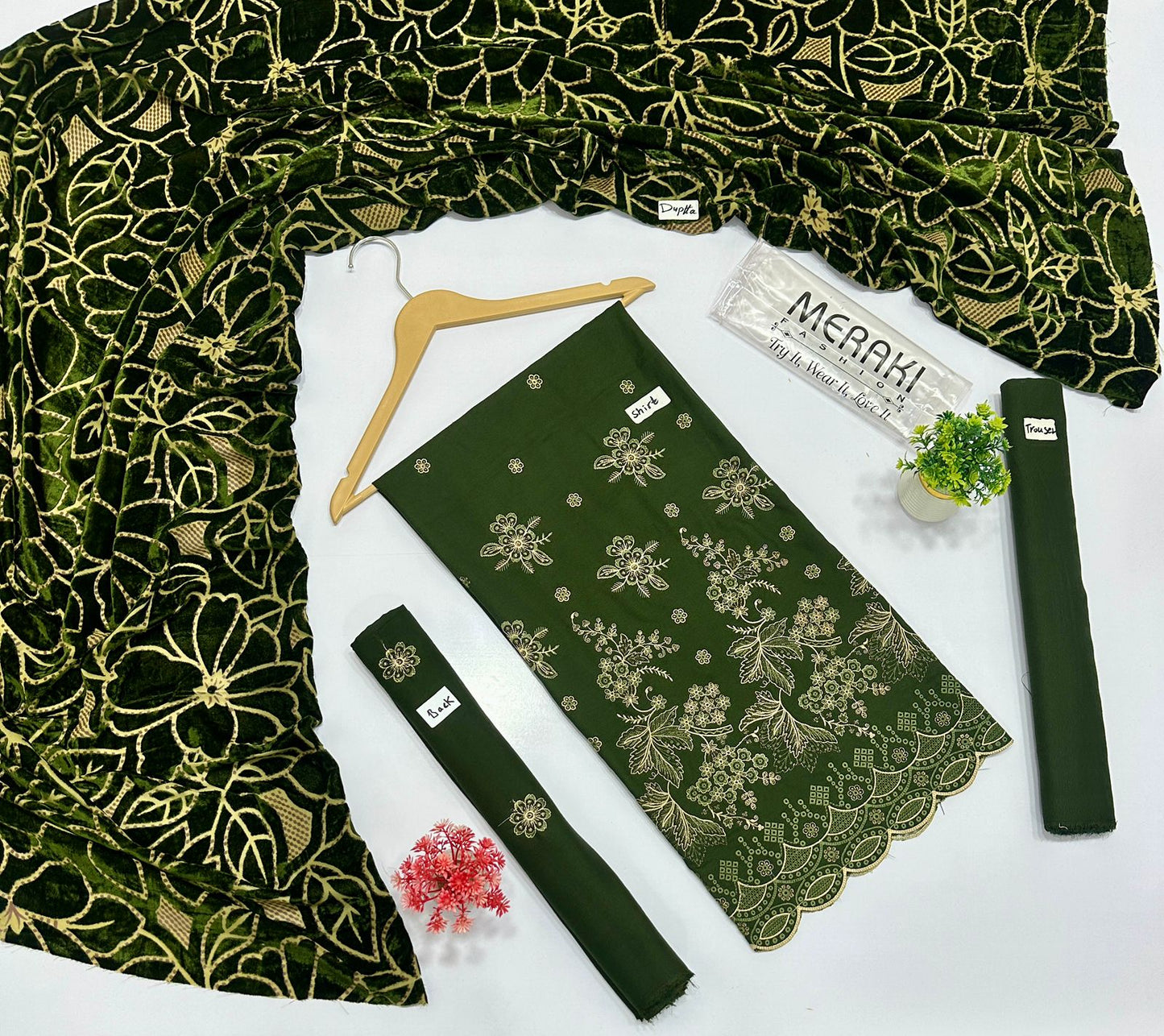 Meraki Fashion Vol 411 Palachi Luxury Embroidery 8 Suits