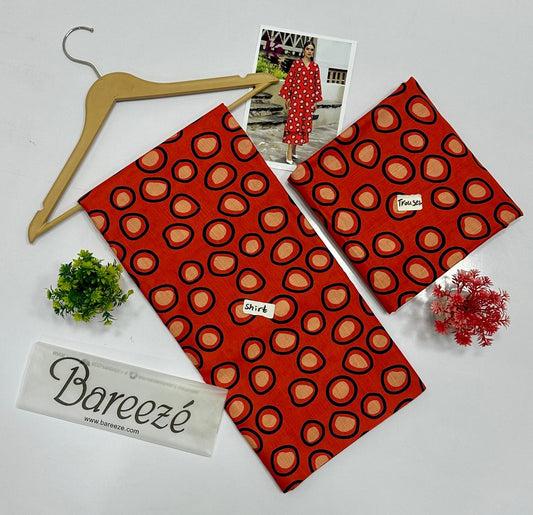 Bareeze Khadder 2 Pc Digital Printed All Over ( 8 Suits)B