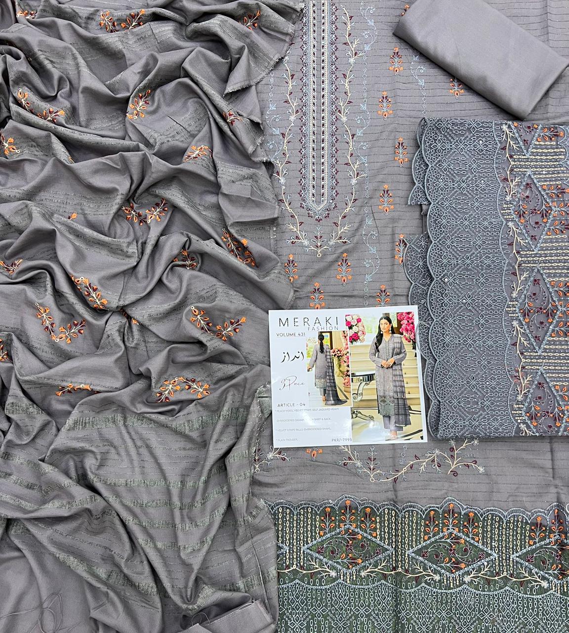 Meraki Fashion Vol 431 (4 Suits)B