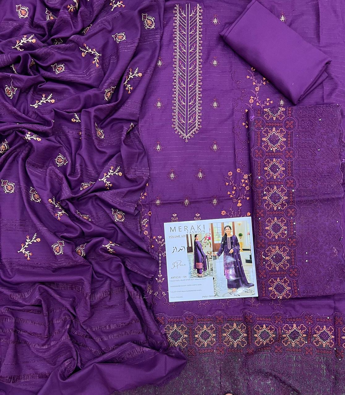 Meraki Fashion Vol 431 (8 Suits)