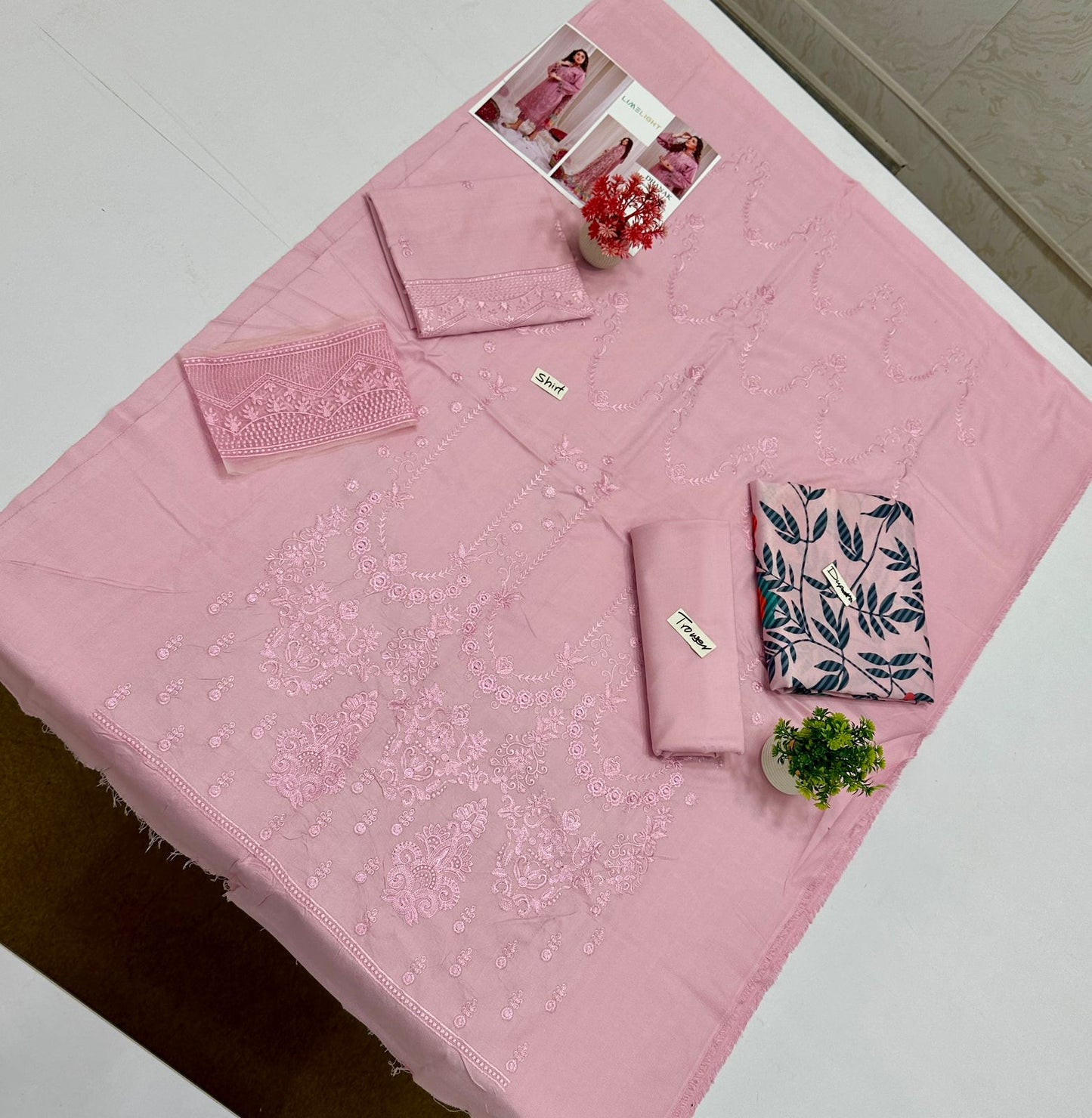 Hit Codes Big Brand 3 Pc Dhanak (6 Suits) B