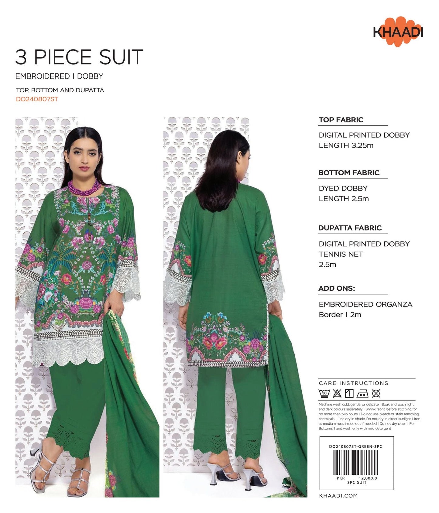 Khaadi Digital Printed Lawn 3-PC (Set -Pack Of 6 Suits )Category A Market Boy