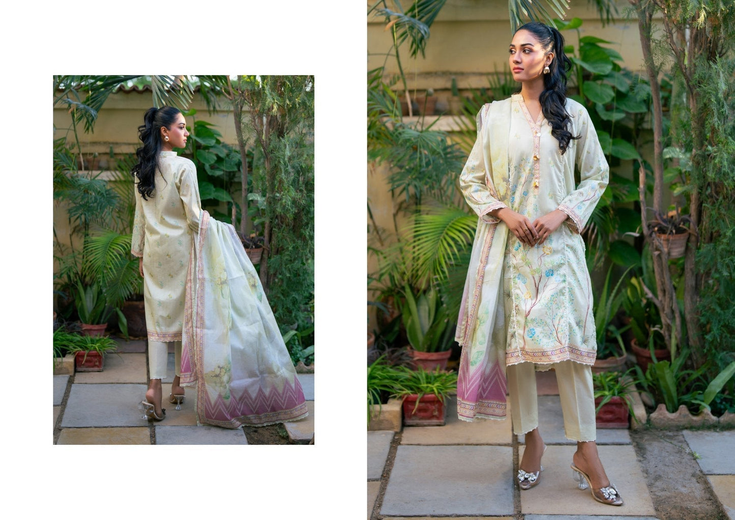 SALINA VOL-9 DIGITAL PRINTED LAWN (Set -Pack Of 5 Suits )Category B Market Boy