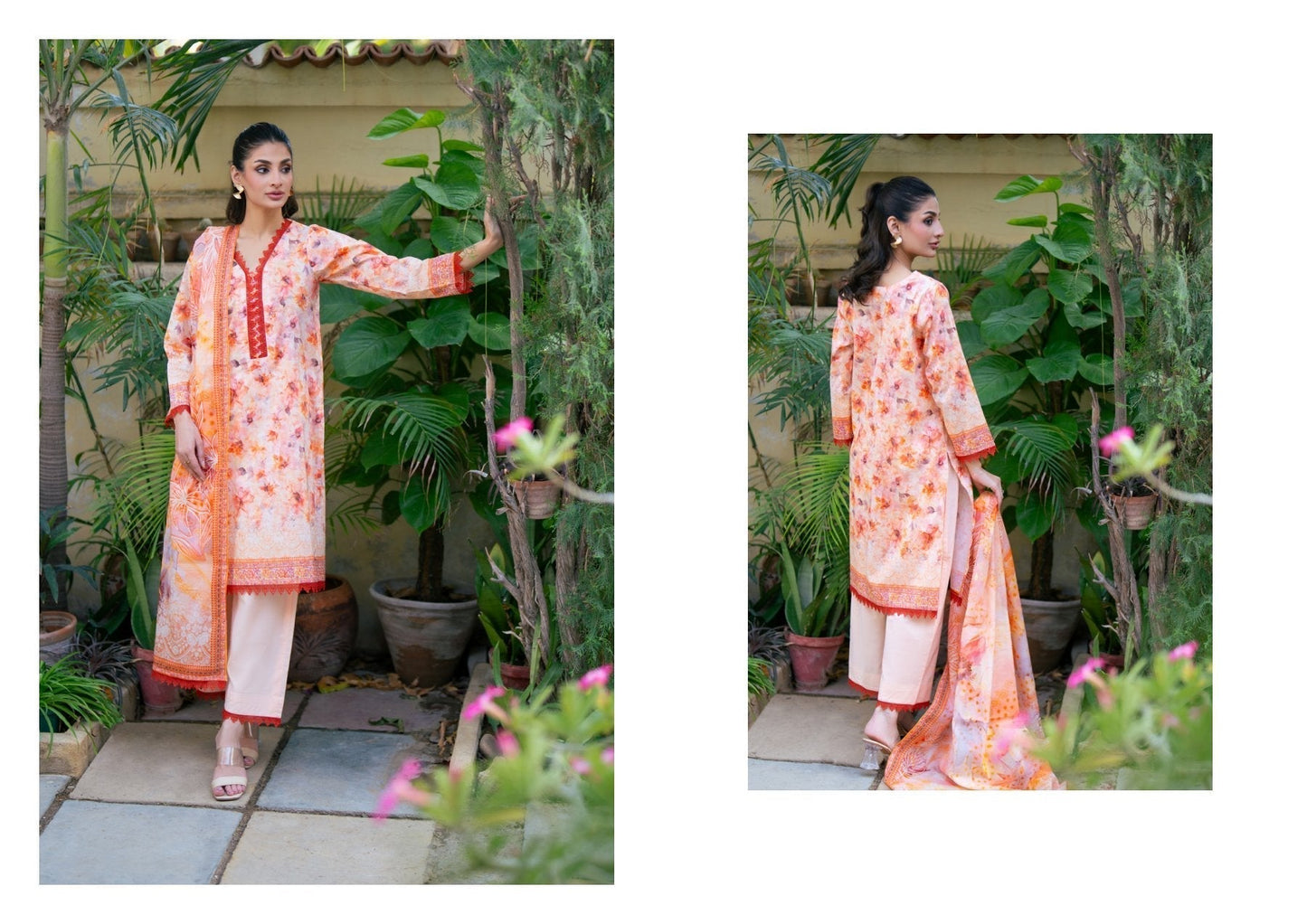 SALINA VOL-9 DIGITAL PRINTED LAWN (Set -Pack Of 5 Suits )Category A Market Boy