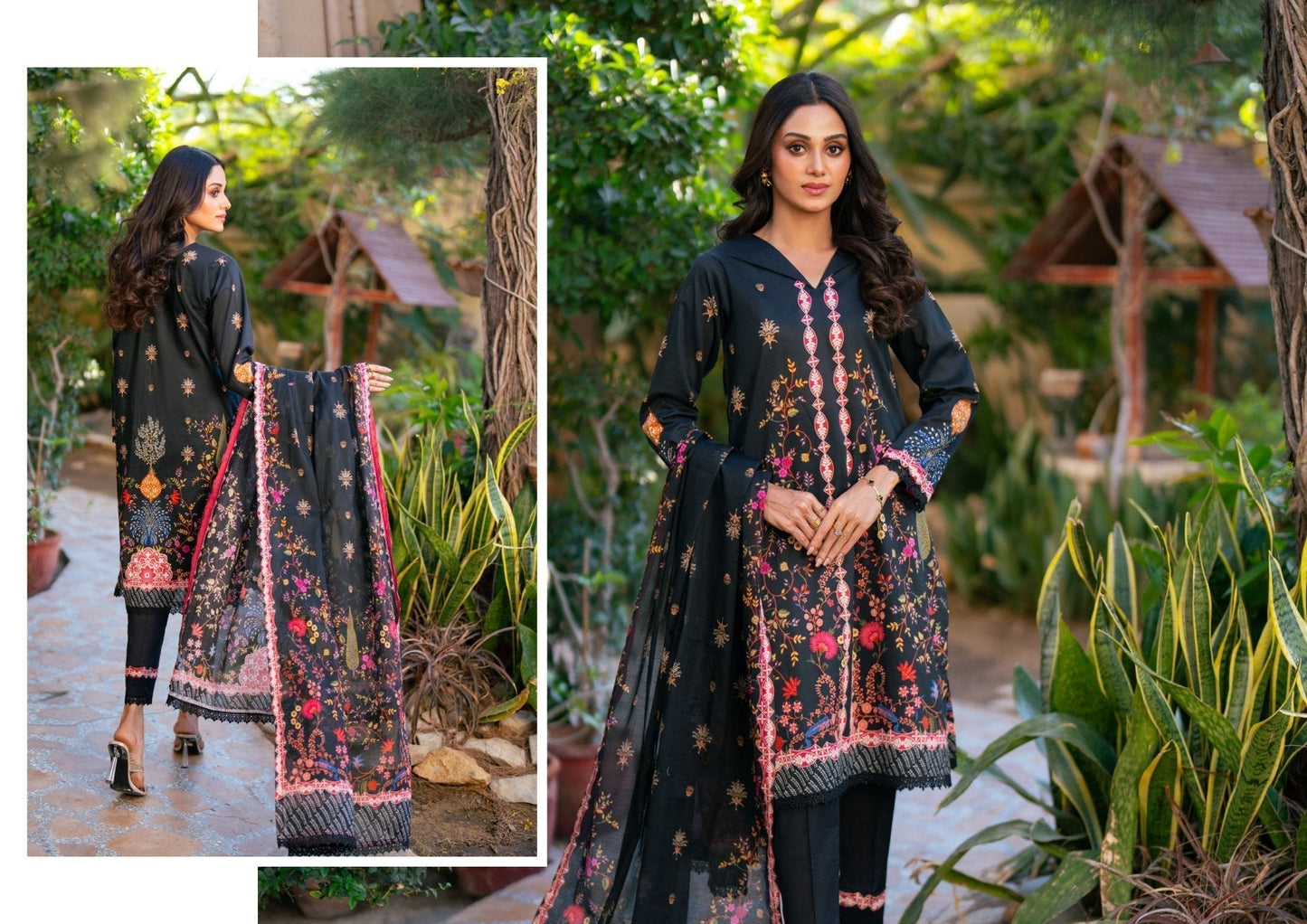 SALINA VOL-9 DIGITAL PRINTED LAWN (Set -Pack Of 5 Suits )Category A Market Boy