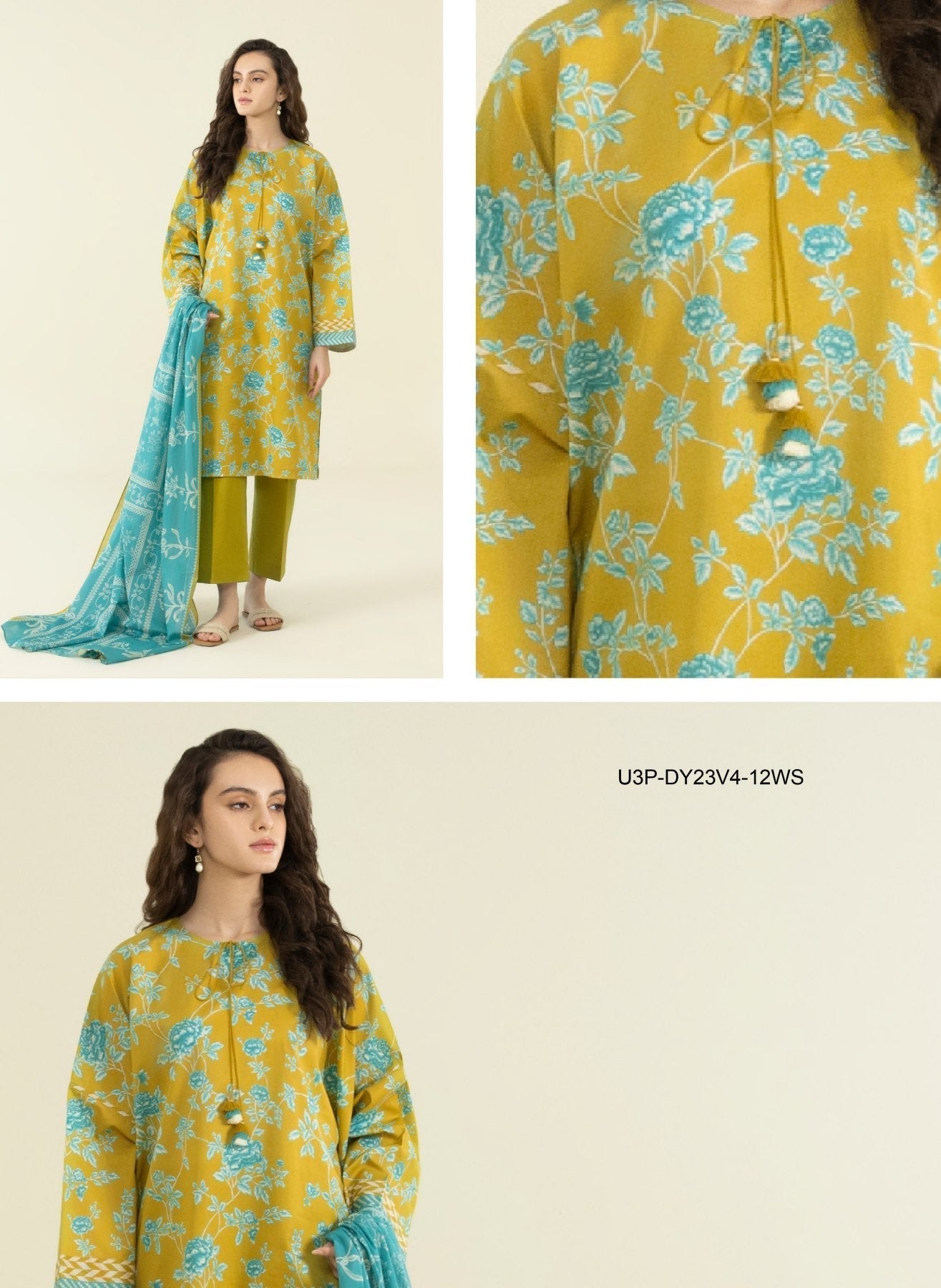 SAPPHIRE VOL-4 PRINTED LAWN (Set -Pack Of 5 Suits ) Category B Market Boy
